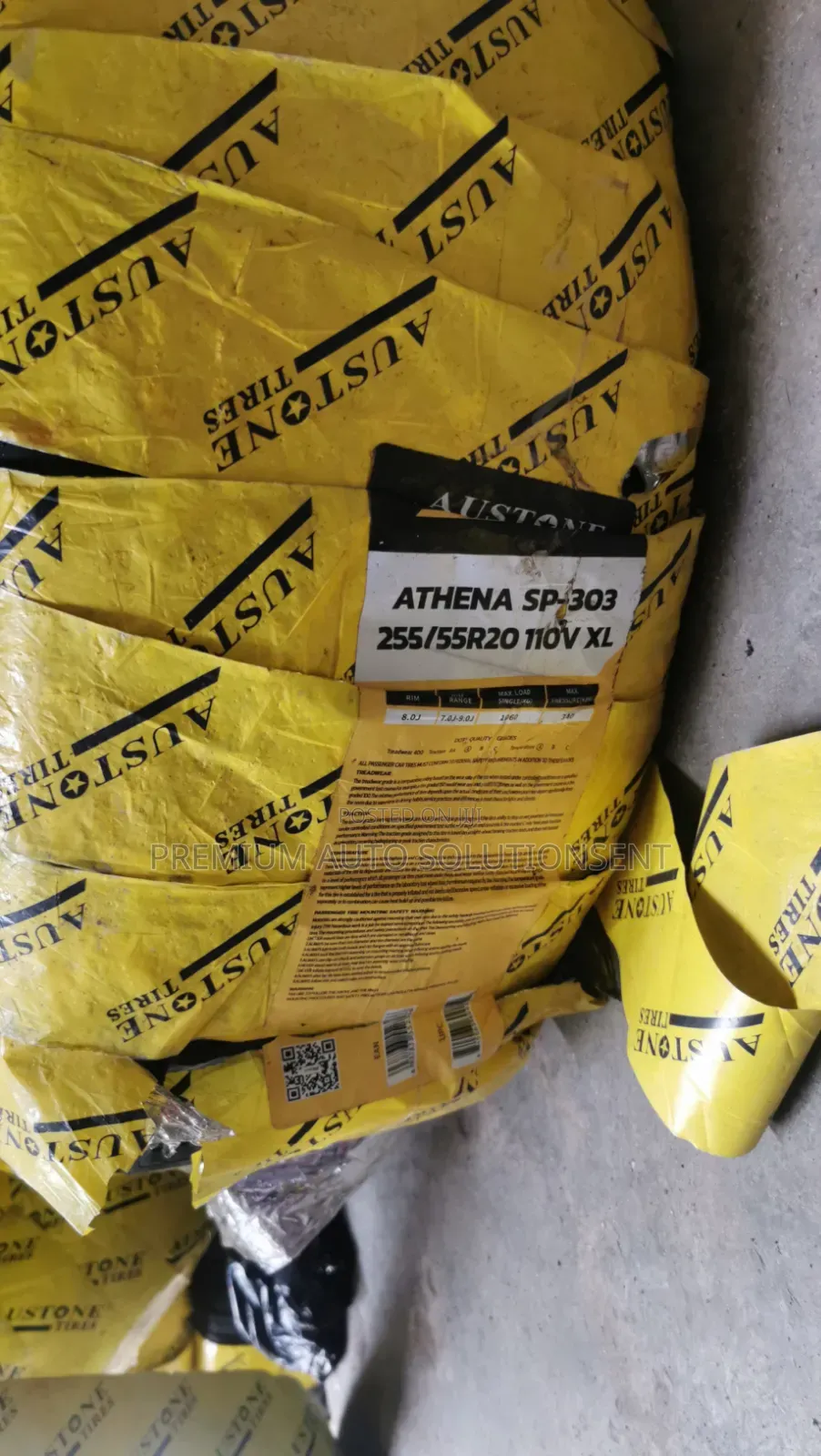 Brand New 255/55r20 Austone
