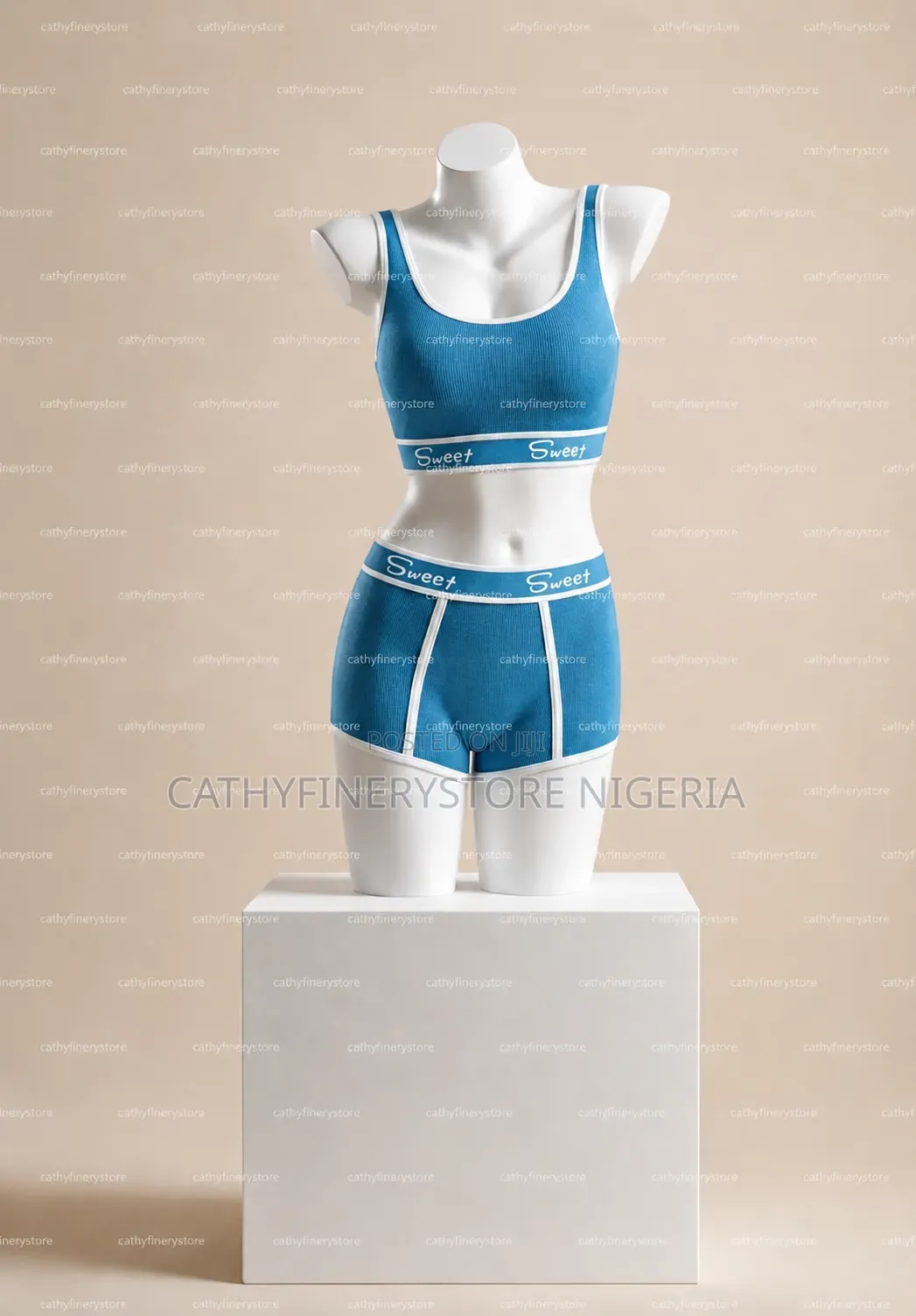 Ladies Comfy Bralett and Short Set
