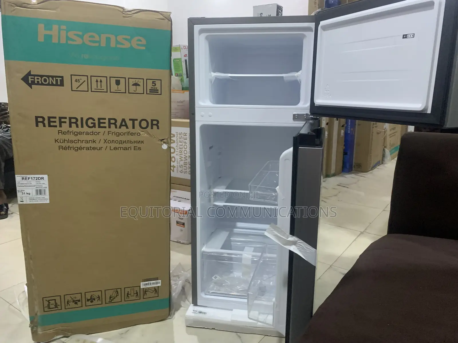 Hisense 172dr 124l Refrigerator – A Smart Kitchen Essential
