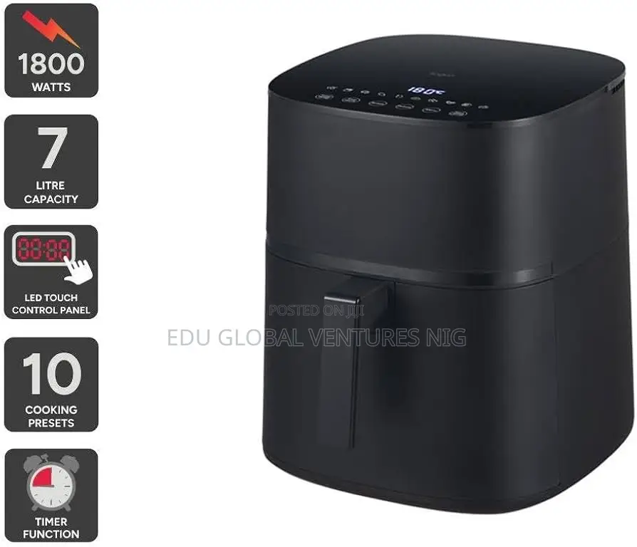 Kogan XXL 7l Digital Air Fryer - Ka7ldgfryba