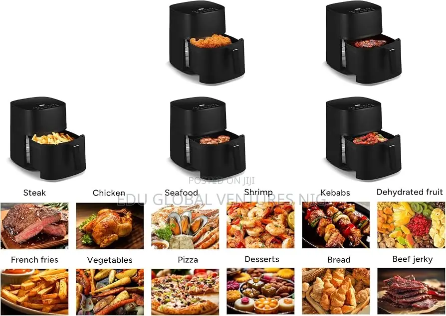Kogan XXL 7l Digital Air Fryer - Ka7ldgfryba