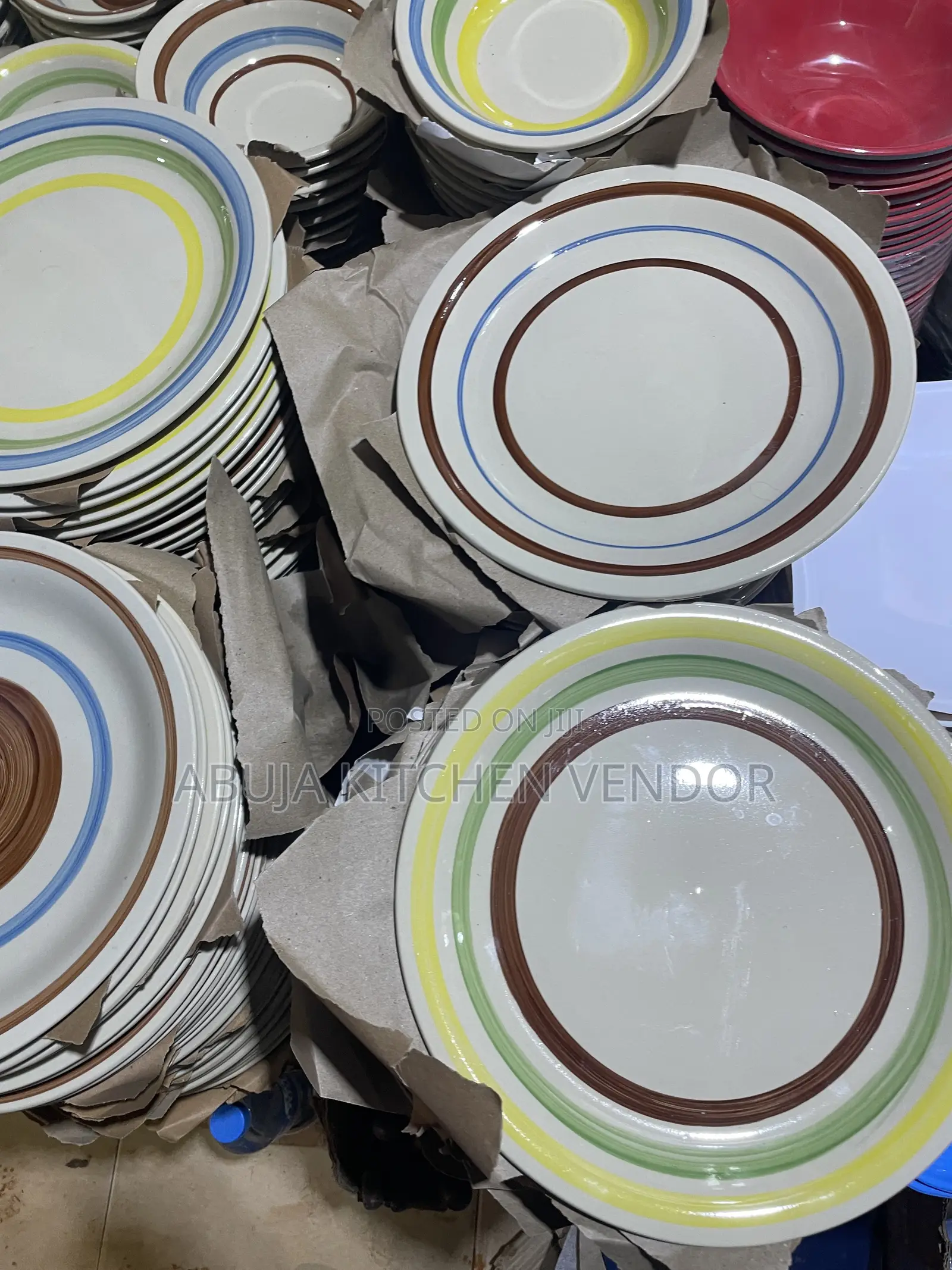 Flat Breakable Eating Plate