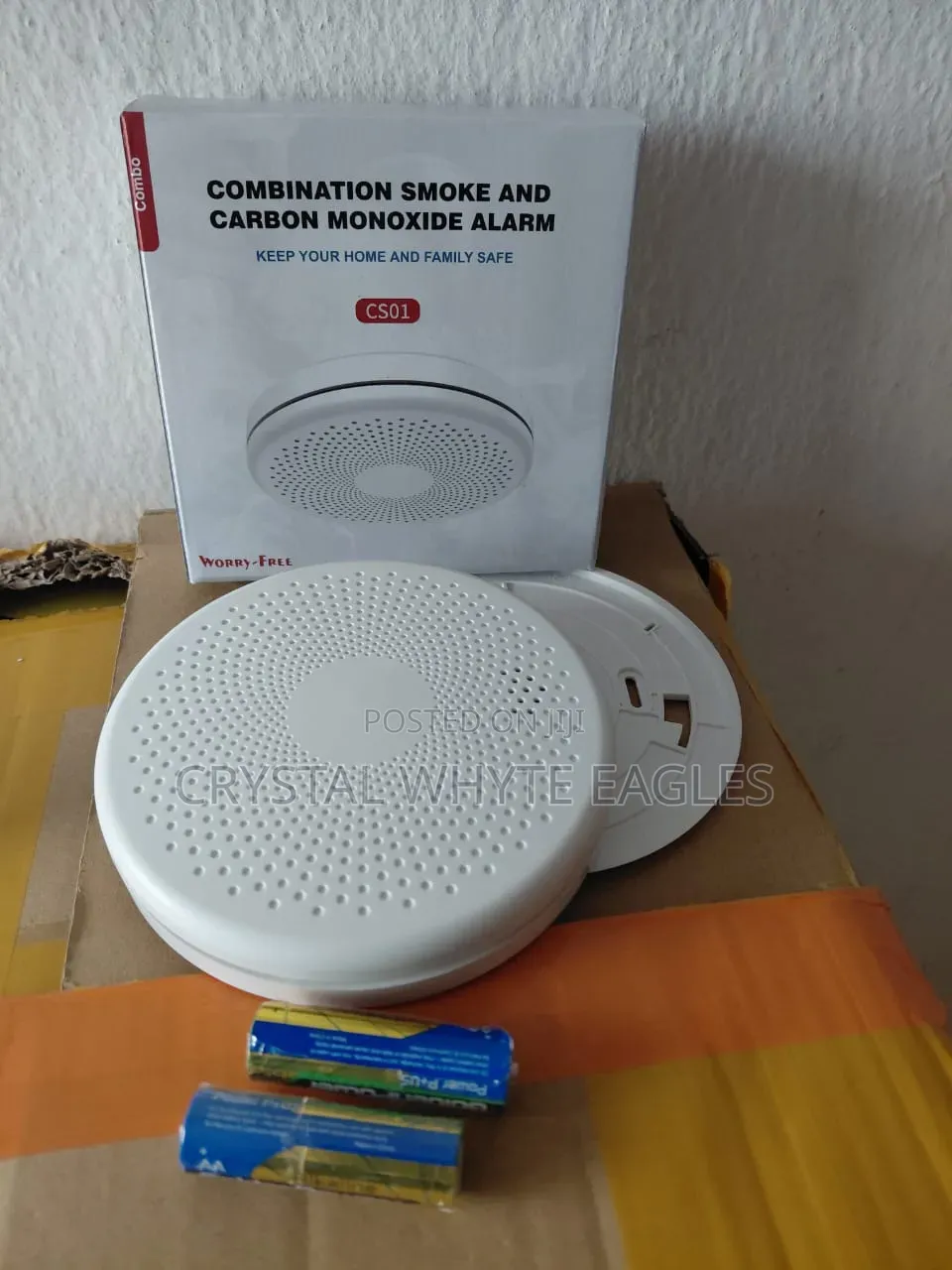 Gas And Smoke Wifi Combined Detector