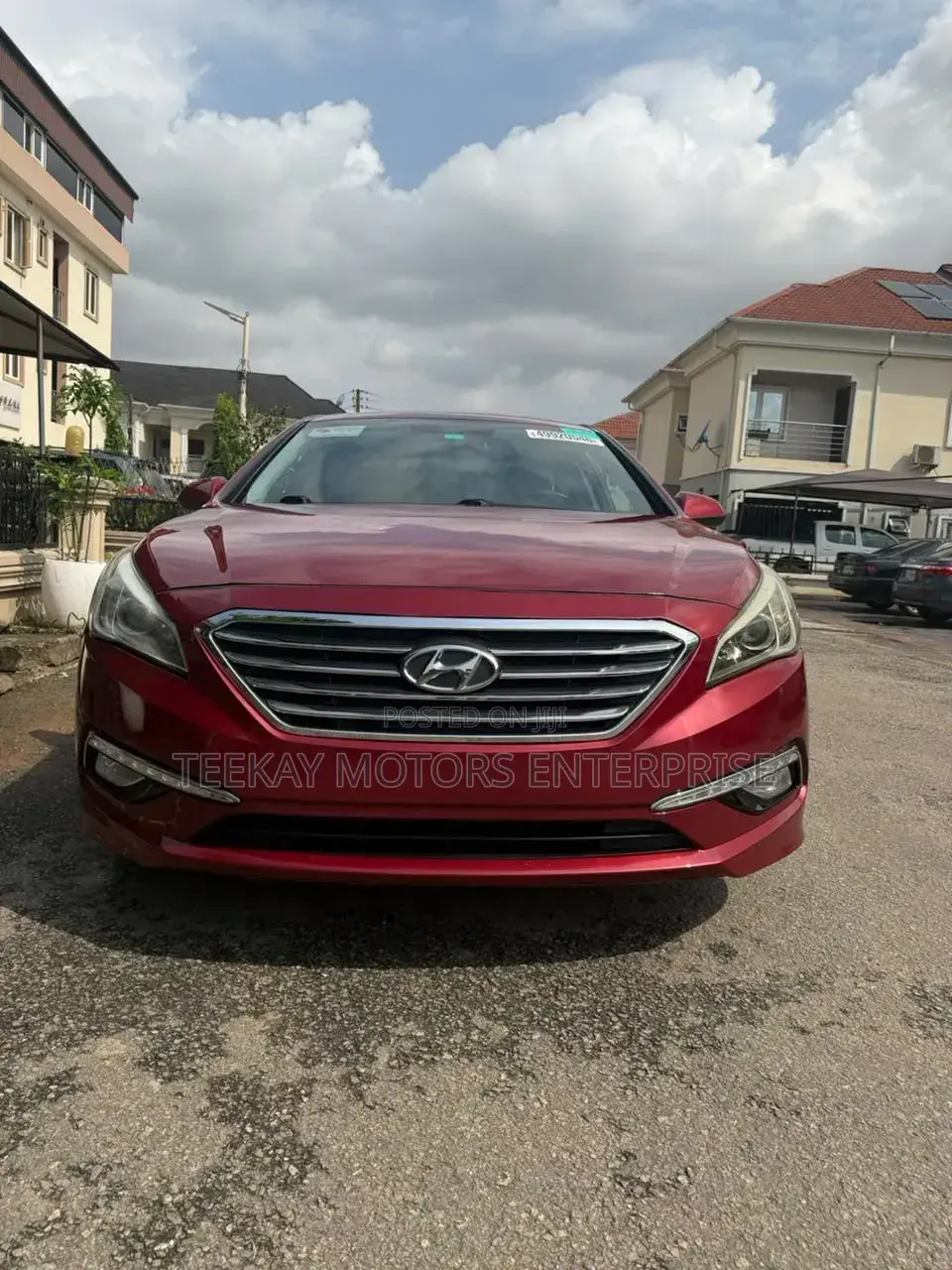 Hyundai Sonata 2015 Red