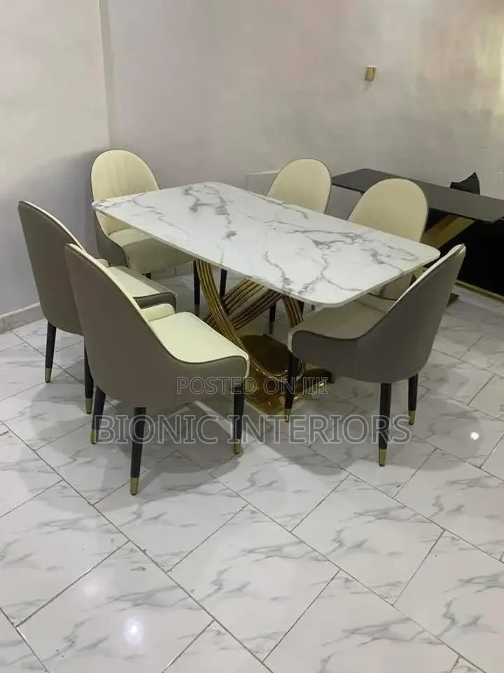 Executive Dining Table Set, Butterfly Design