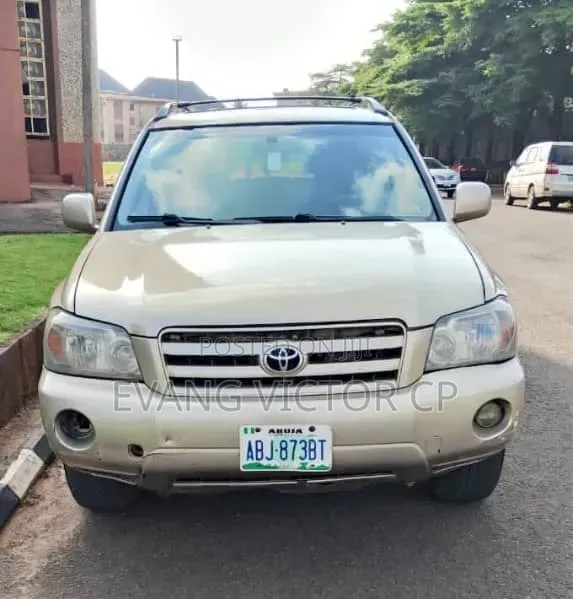 Toyota Highlander Limited V6 2006 Gold