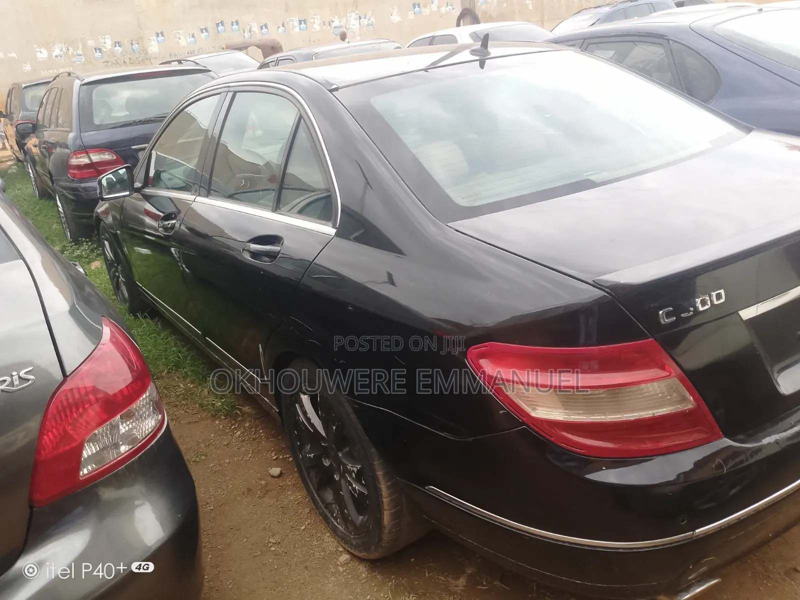 Mercedes-Benz C300 2008 Black
