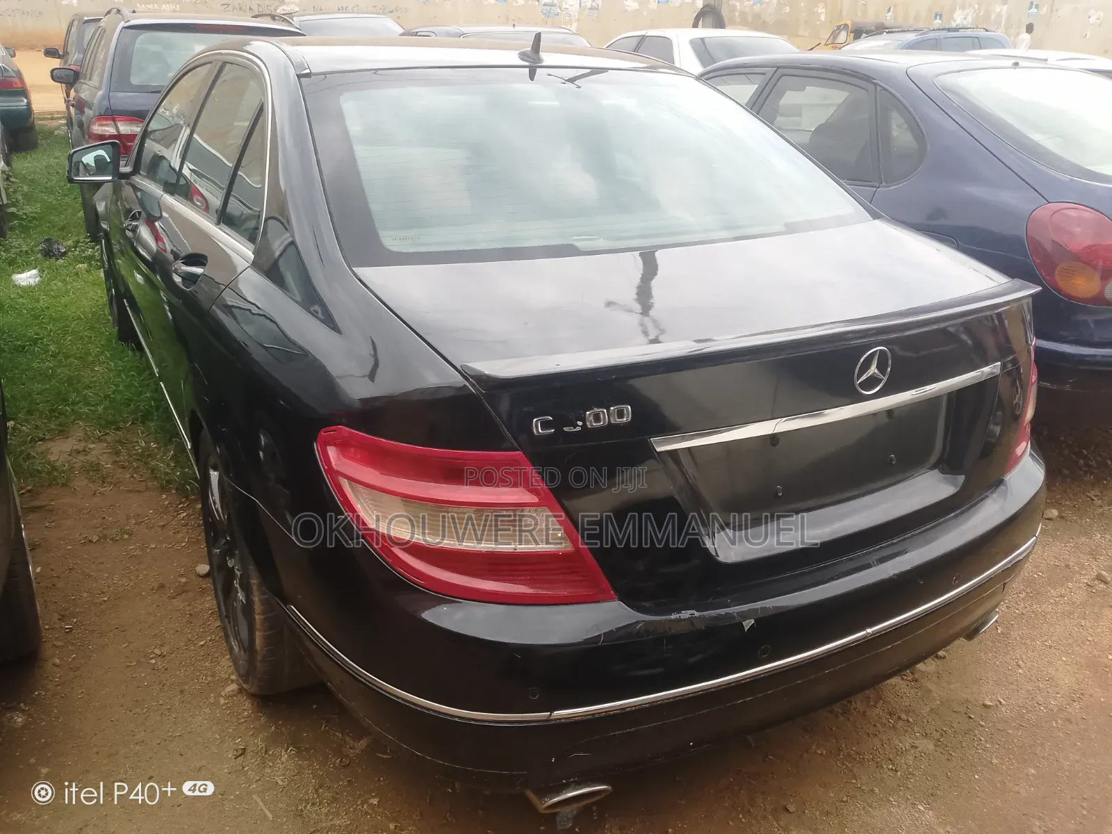 Mercedes-Benz C300 2008 Black