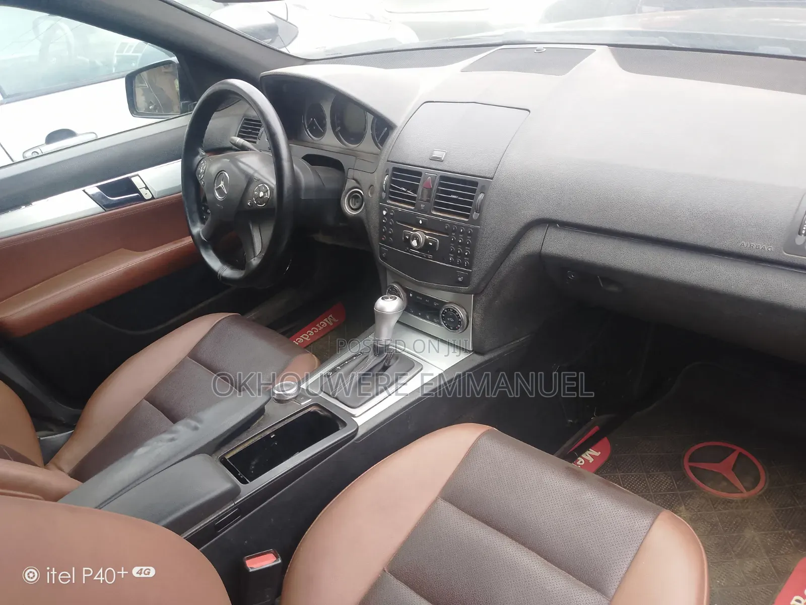 Mercedes-Benz C300 2008 Black