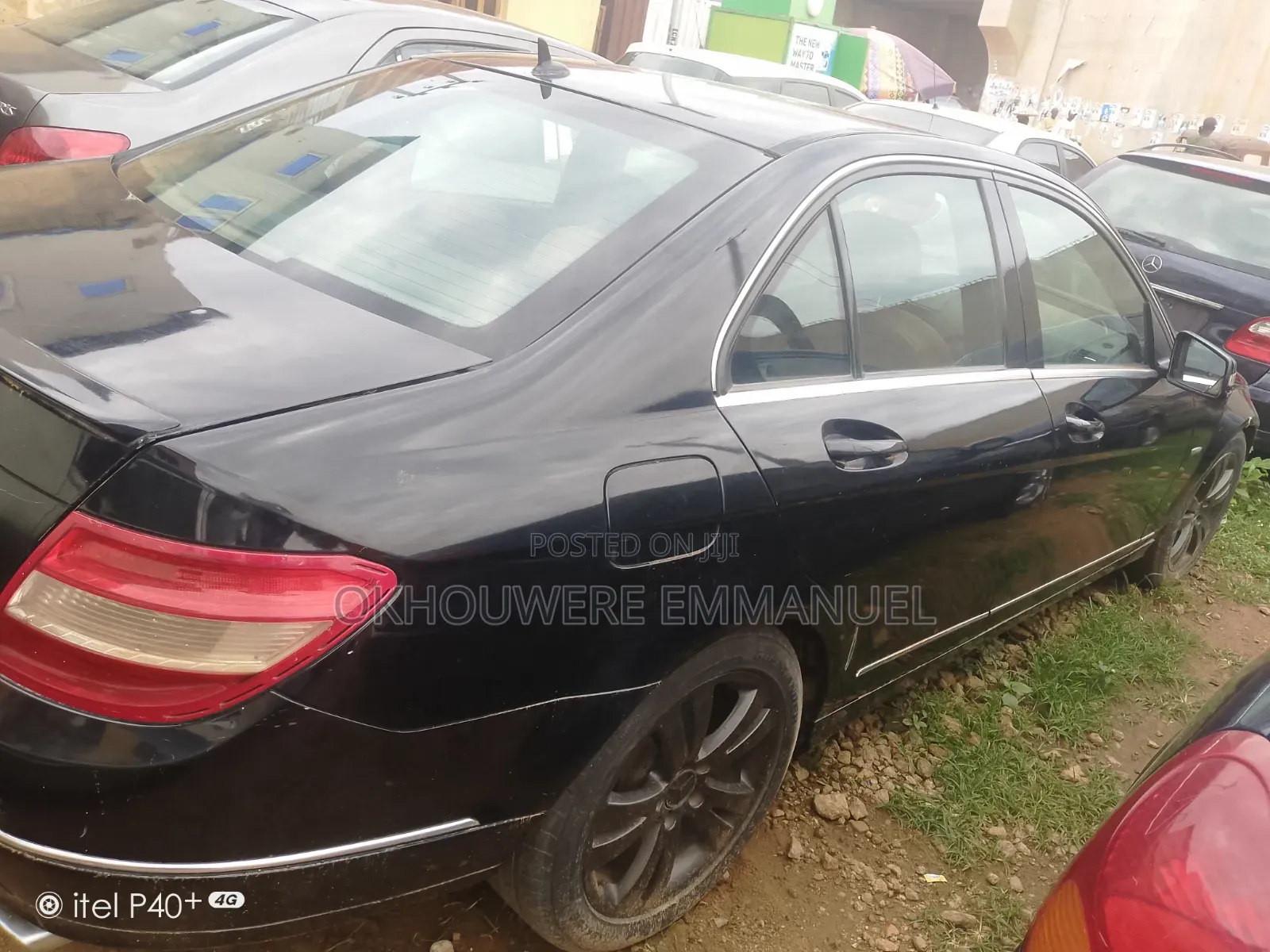 Mercedes-Benz C300 2008 Black