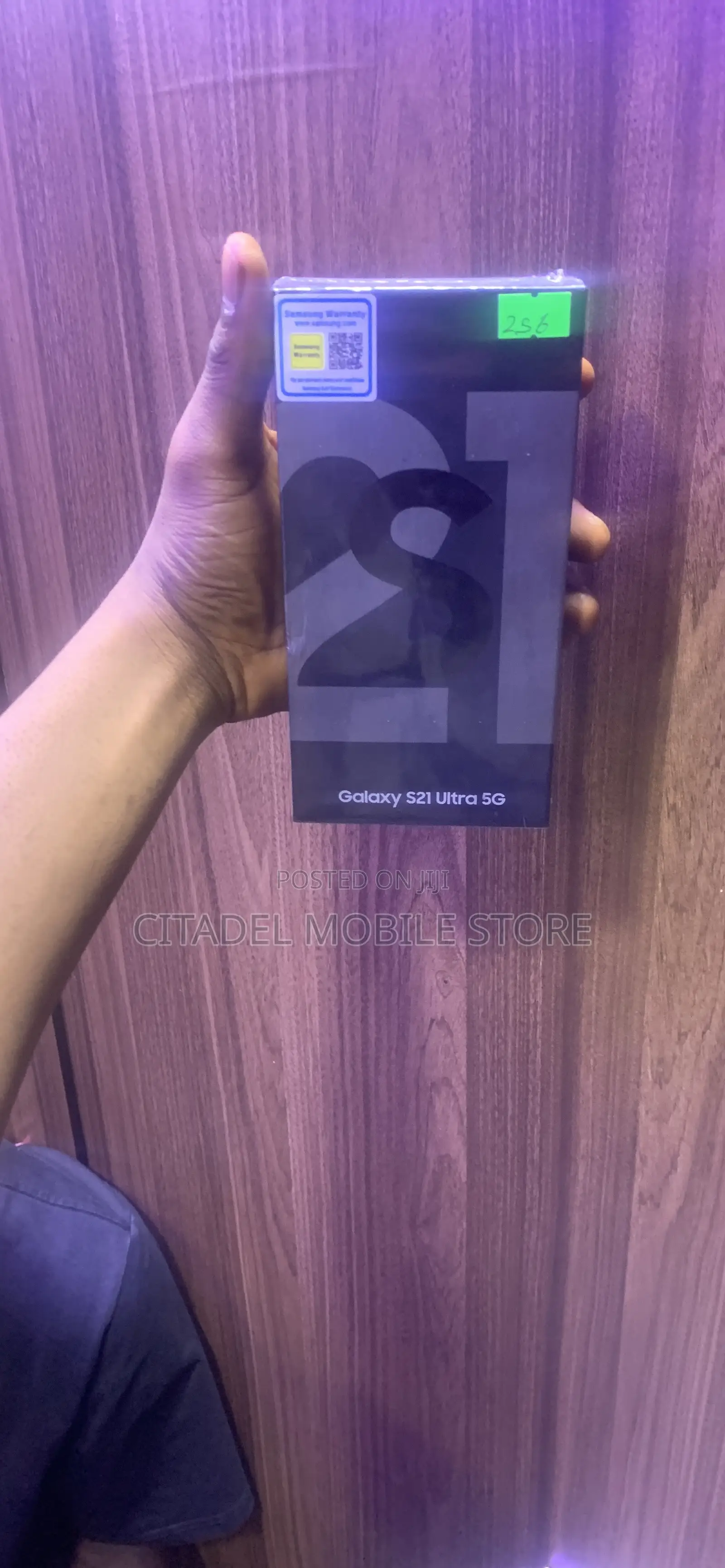 New Samsung Galaxy S21 Ultra 5G 256 GB Black
