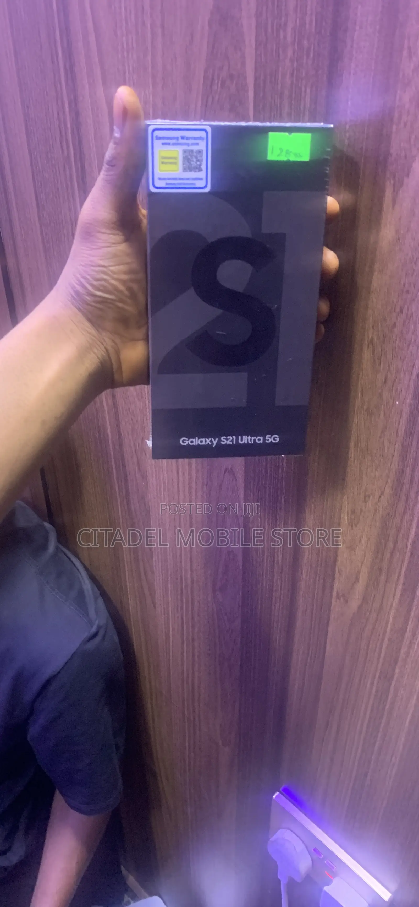 New Samsung Galaxy S21 Ultra 5G 128 GB Silver