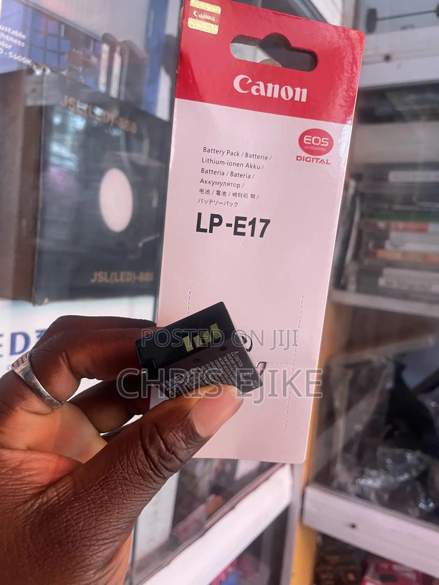 Canon Lp-E17 for Eos 77d / 800d/850d / 750d /M5 /M6 Mark Ii