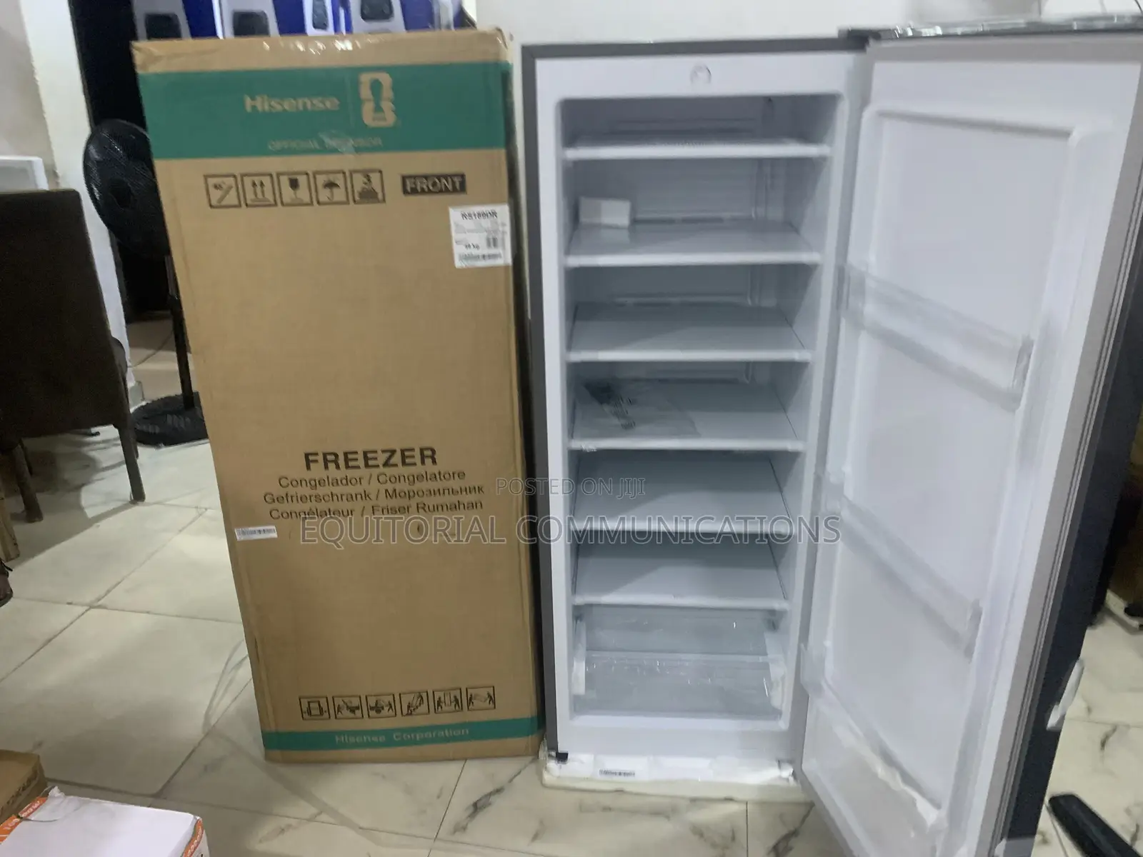 Hisense Rs189dr 190l Upright Freezer – Fast Freezing Power