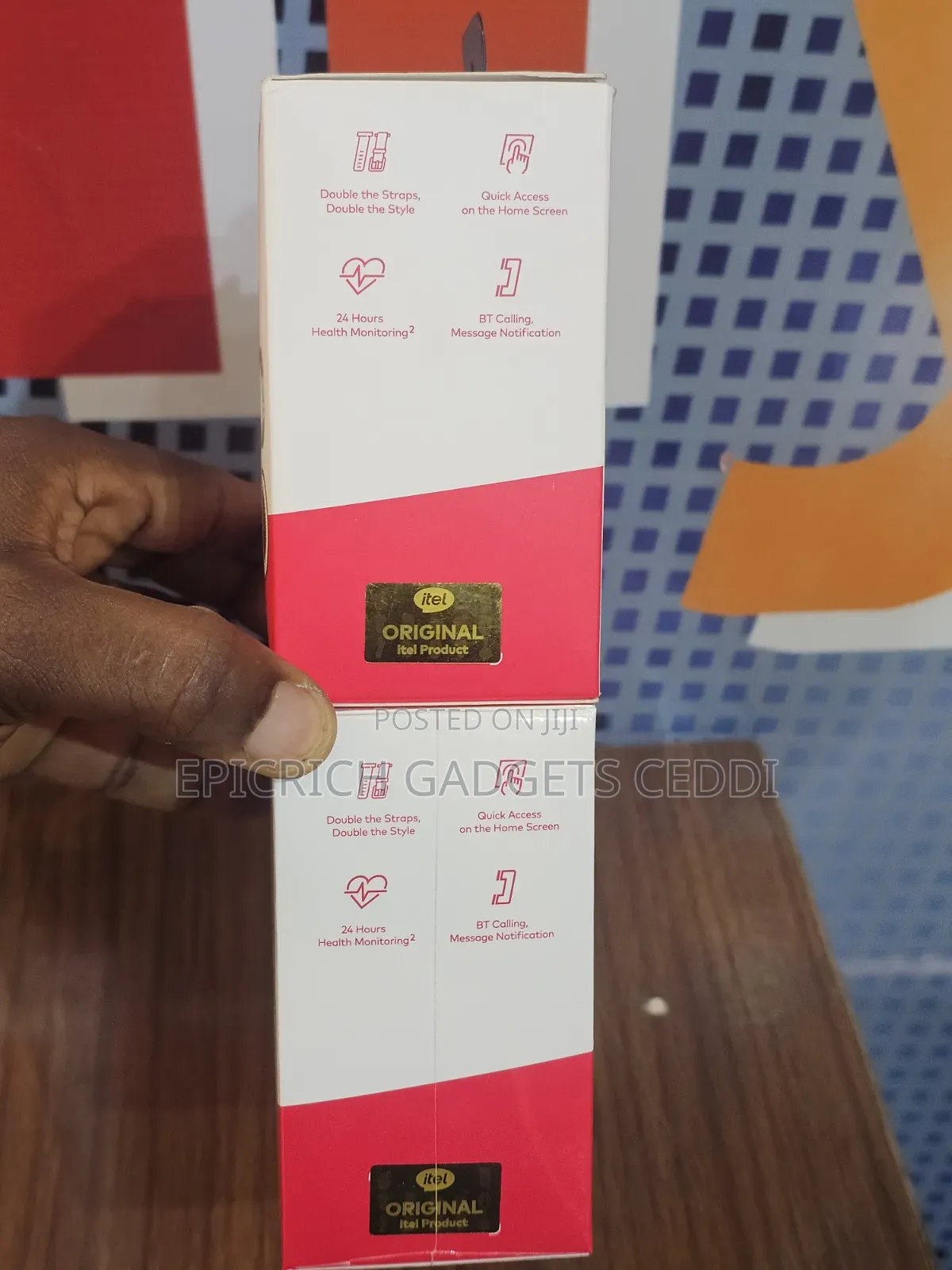 Itel Smartwatch Fit 020 Waterproof Heart Rate Sensor