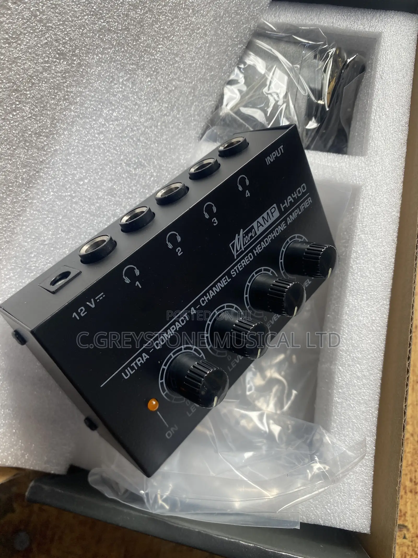 4 Channels Headphone Amp Hp400