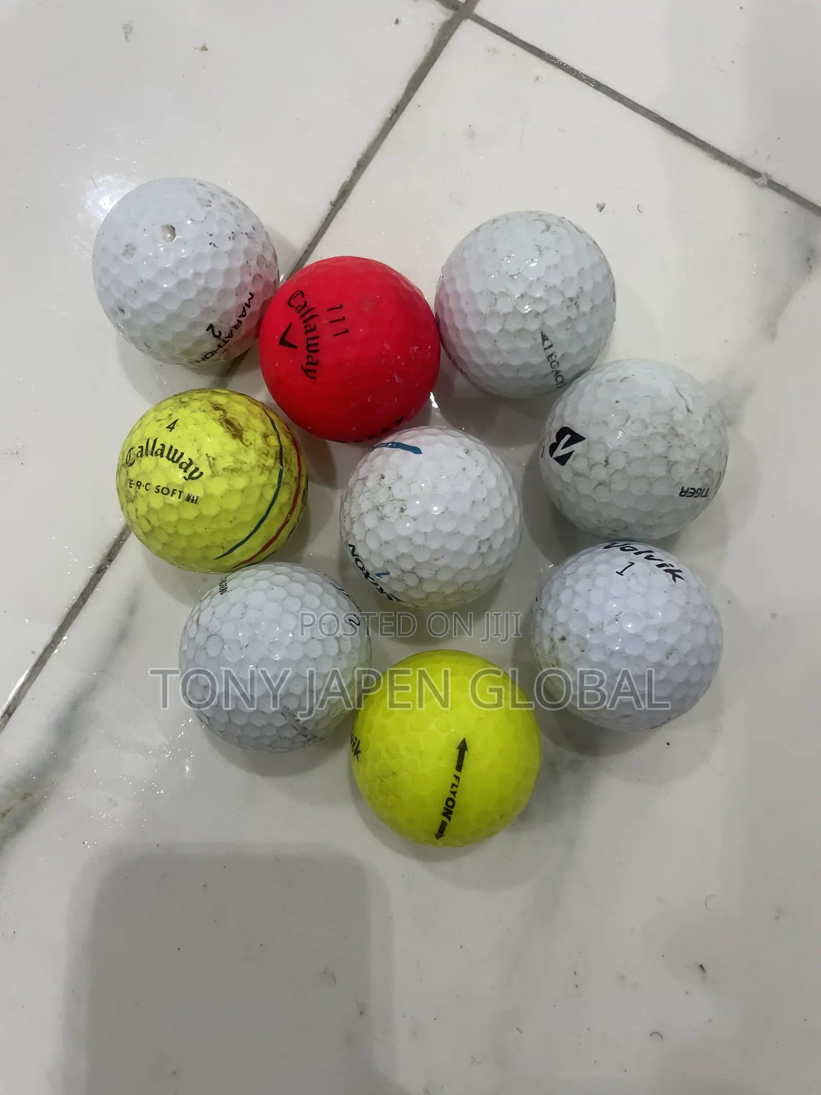 Foreign Used Golf Ball Available