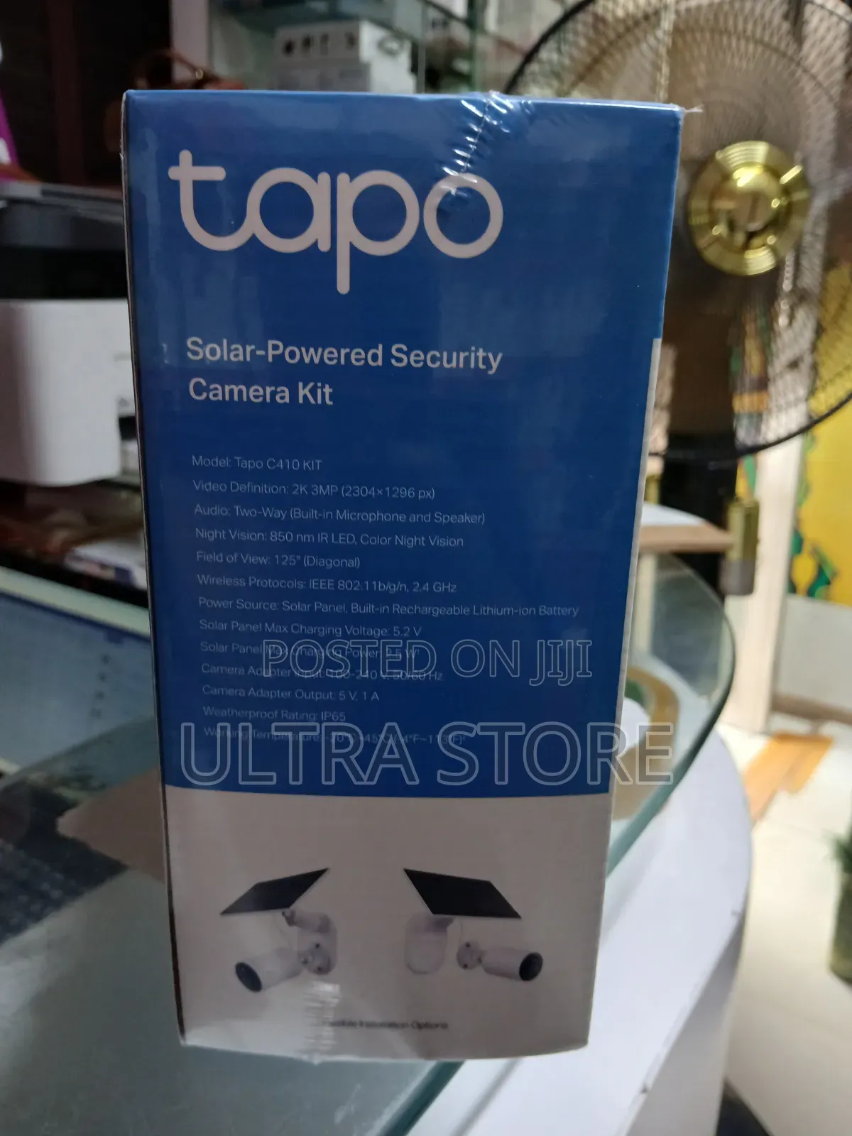 Tapo C410 Kit Solar-Powered 3mp Outdoor Security Camera Kit