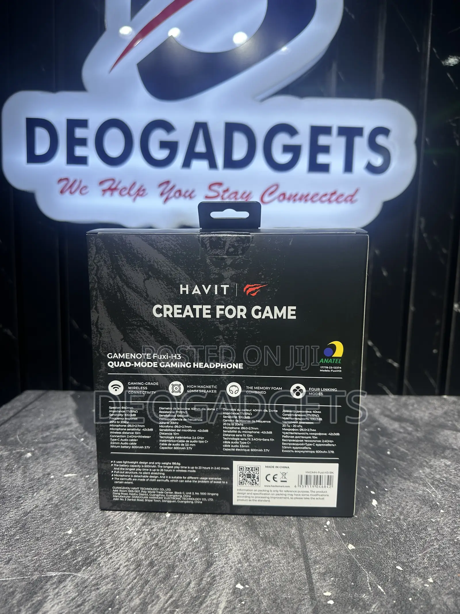 Havit Gamenote Fuxi H3 Gaming Headphone.