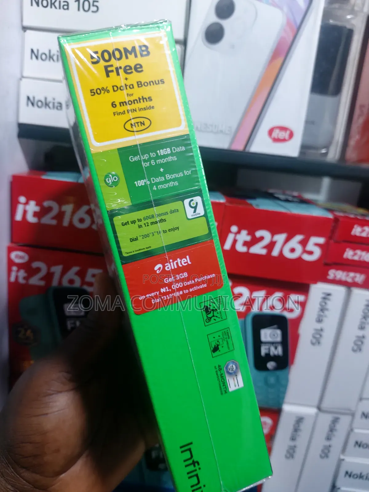 New Infinix Smart 10 Plus 128 GB Black
