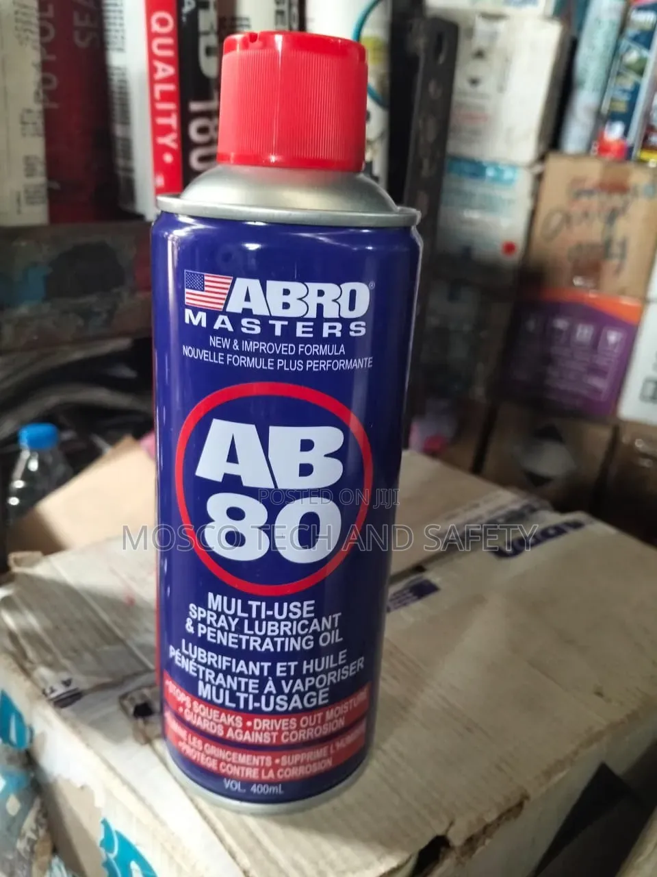 Abro Ab-80 Penetrating Oil Multi-Purpose Lubricant (400ml)