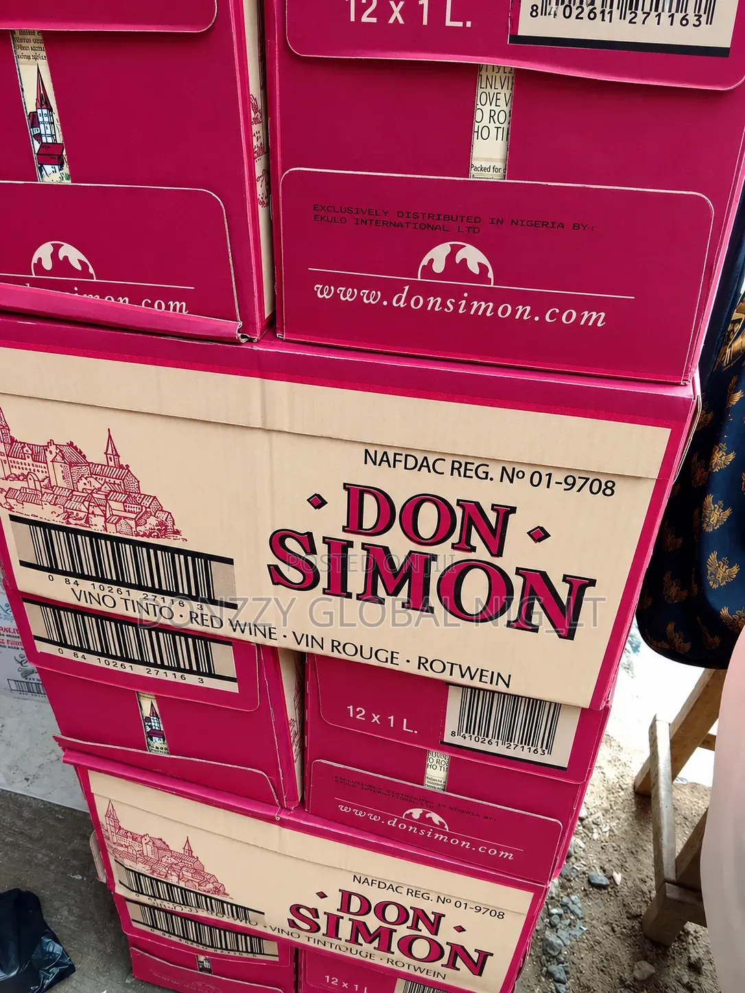 Don Simon Vino Tinto Carton
