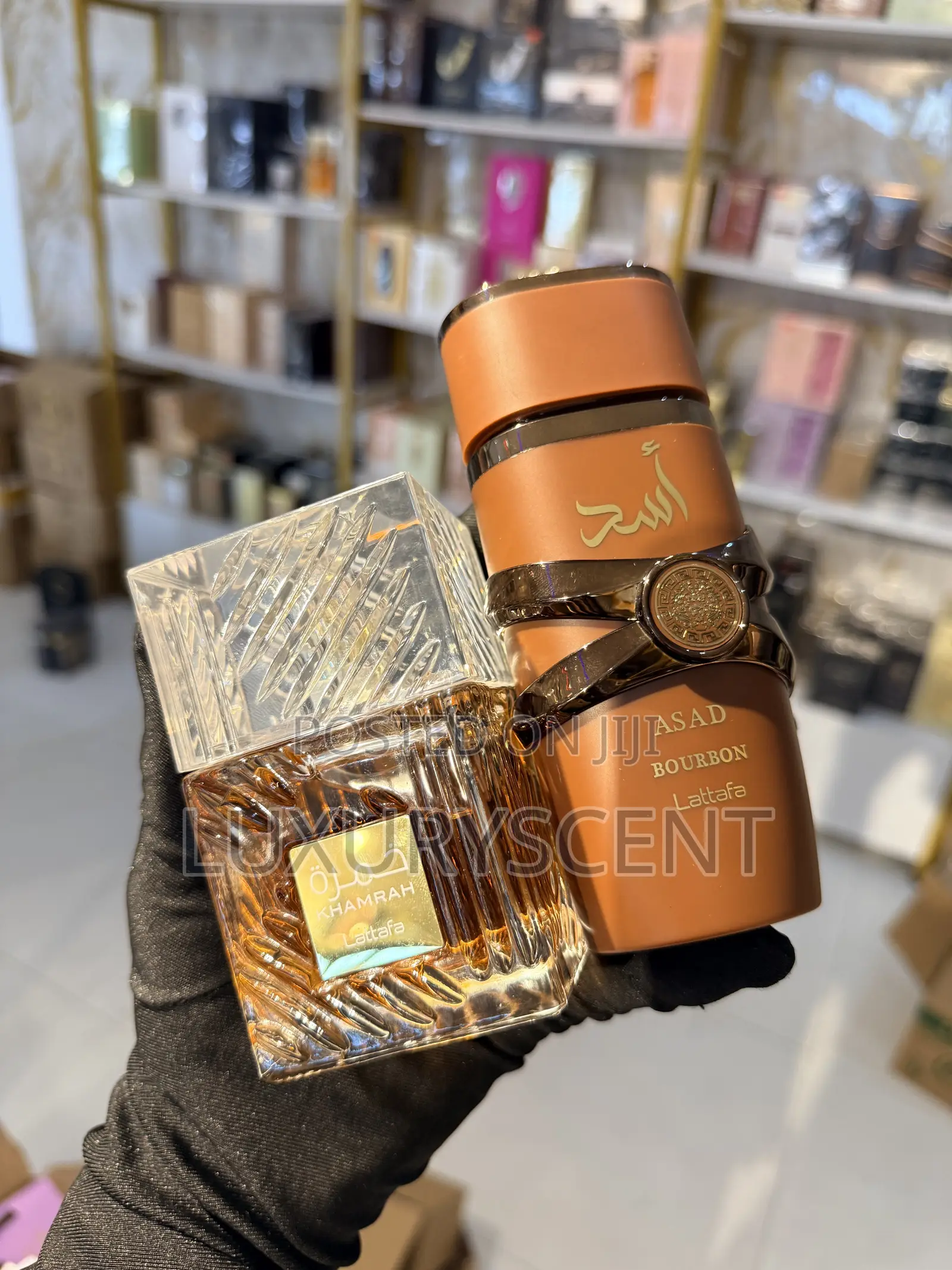 Khamrah Lattafa X Asad Bourbon 100ml Perfume Combo