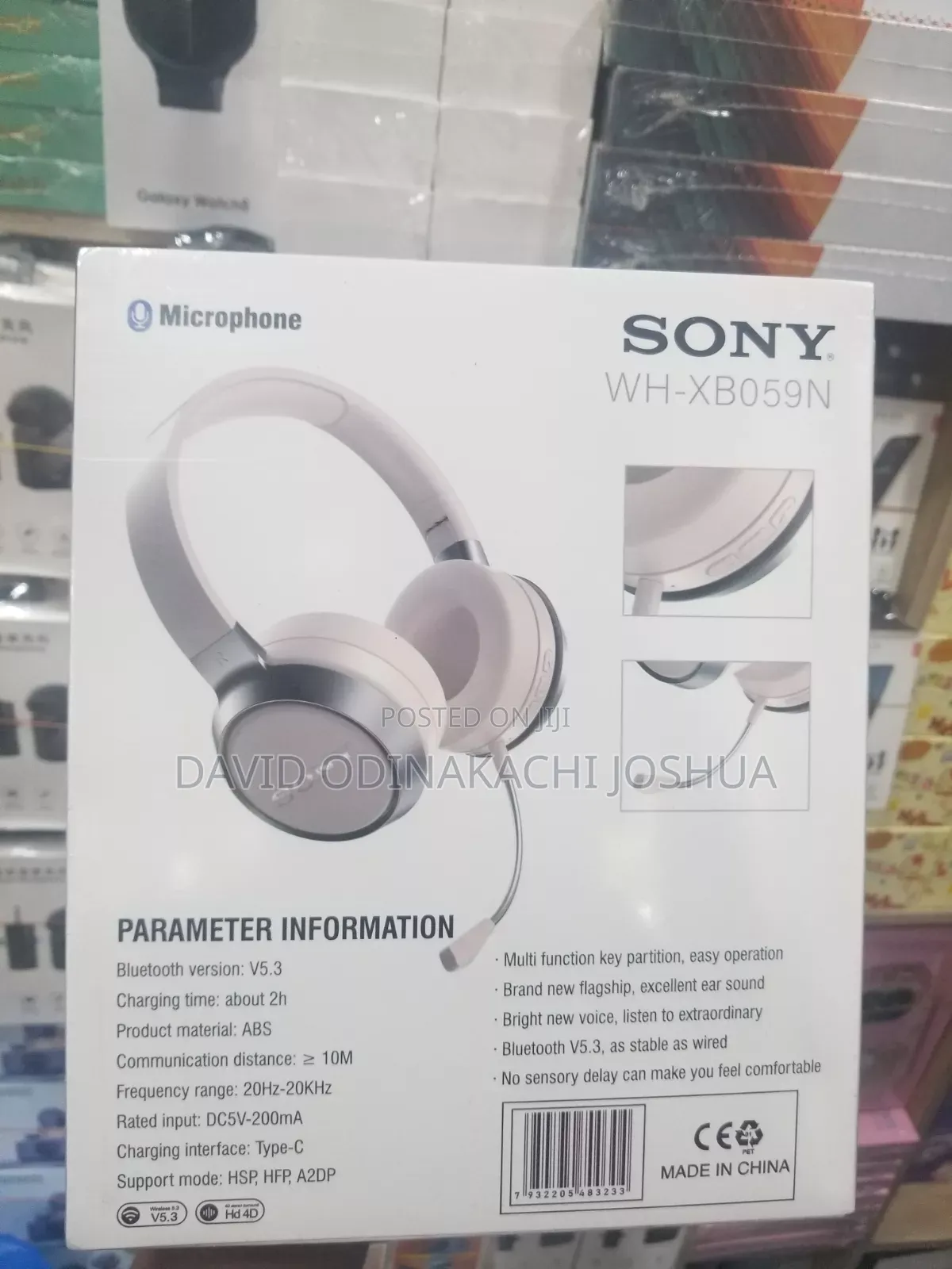 Sony Wh-Xb059n Wireless Headset