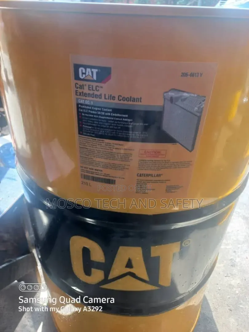 Cat Extended Life Coolant (Elc) Premixed 210l Drum