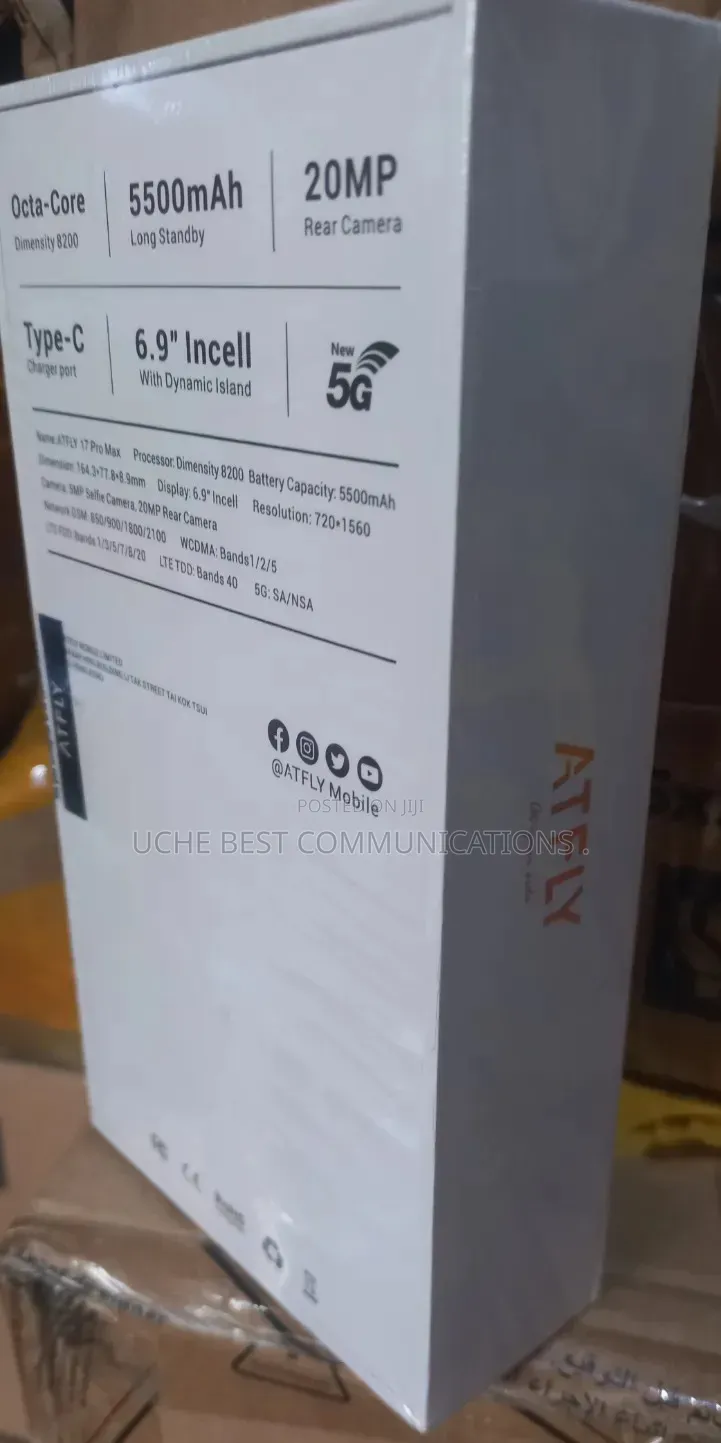 New Mobile Phone 128 GB Orange