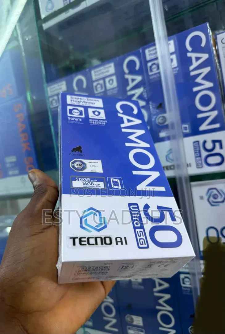 New Tecno Camon 50 Ultra 512 GB
