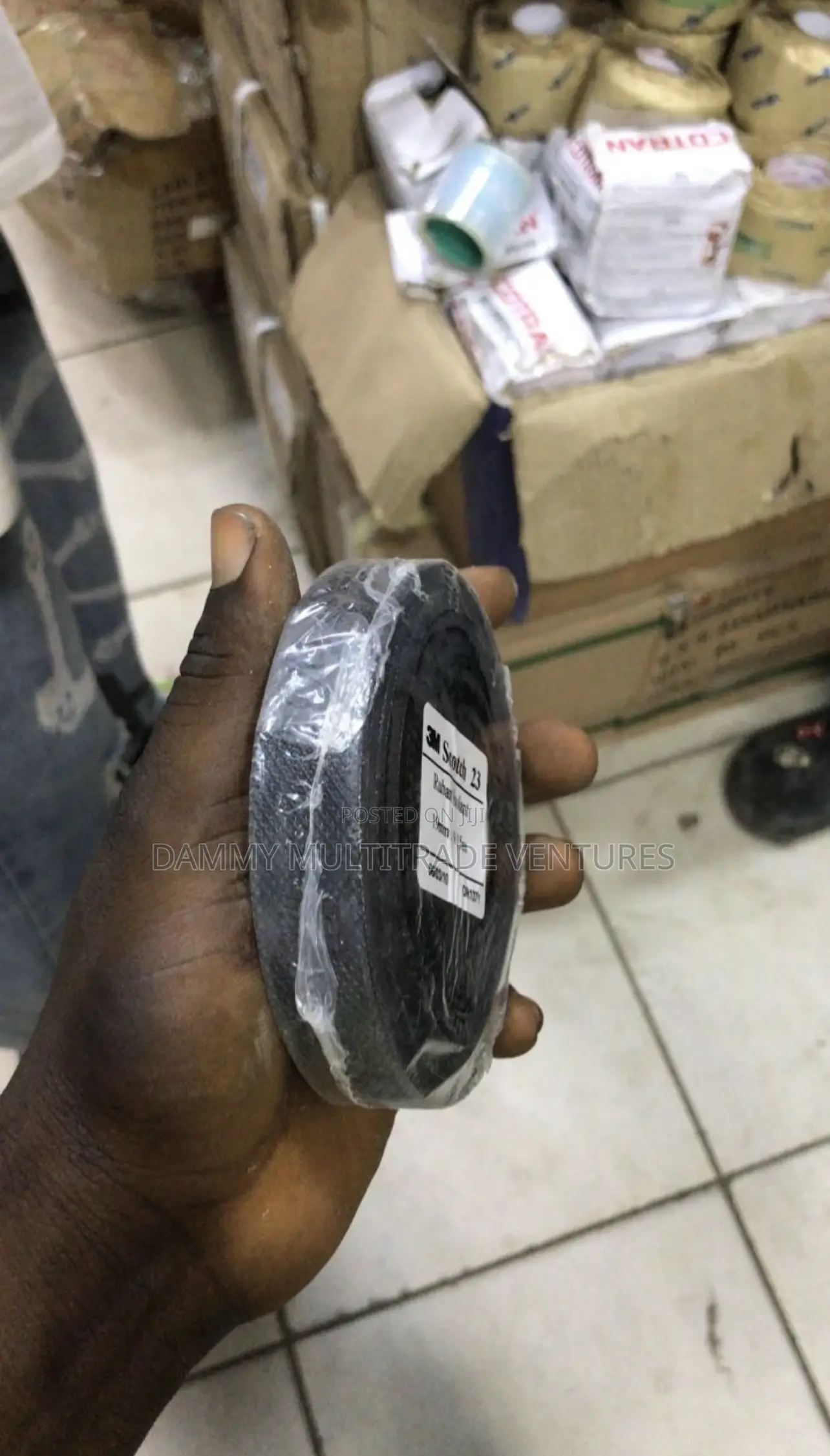 3m Scotch 23 Ruban Isolan Rubber Splicing Tape