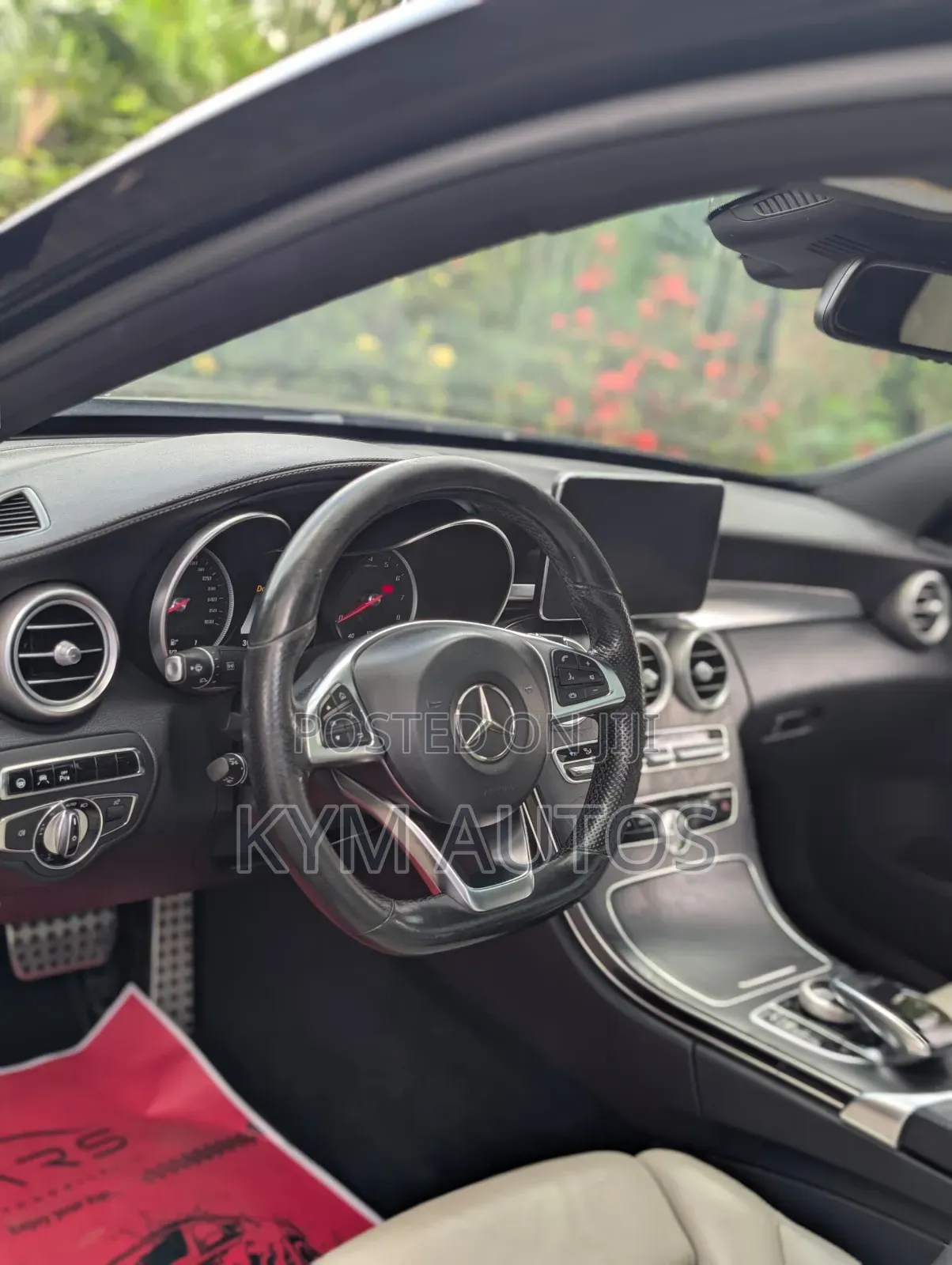Mercedes-Benz C400 4Matic AWD Sedan (3.0L V6 7A) 2015 Black