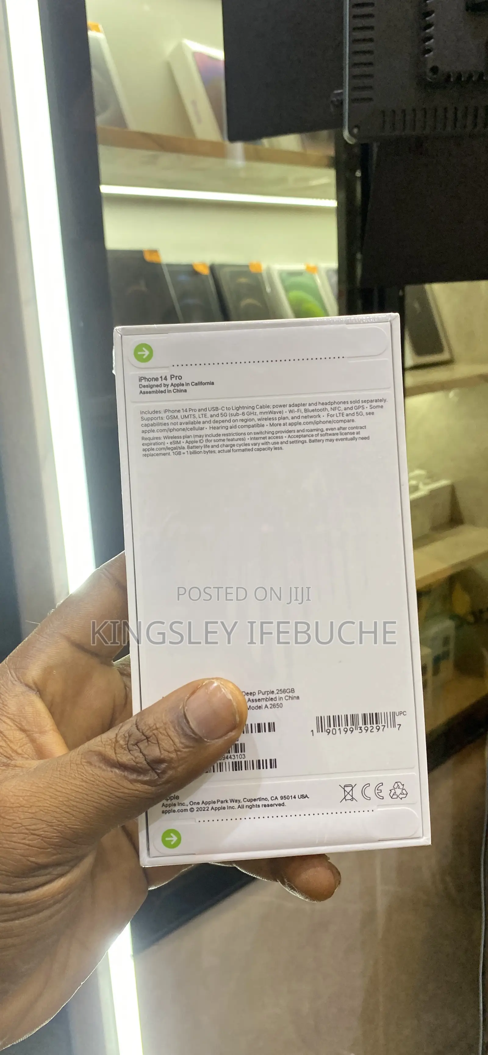 New Apple iPhone 14 Pro Max 256 GB Purple