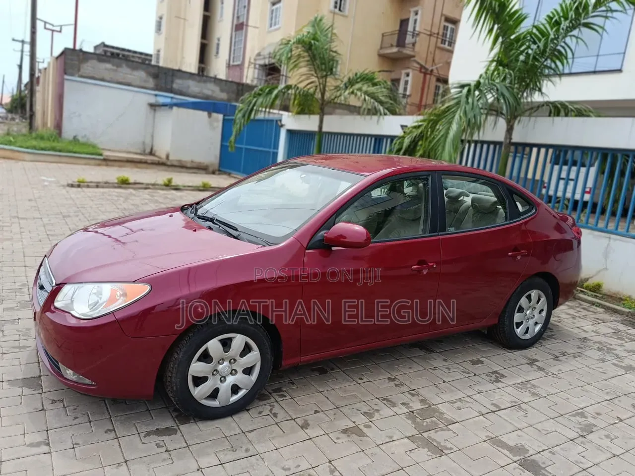Hyundai Elantra 2007 Red