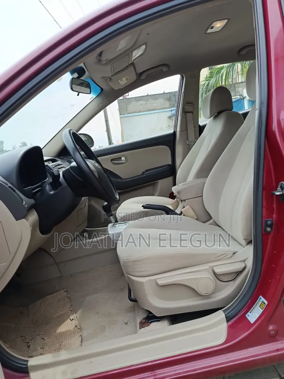 Hyundai Elantra 2007 Red