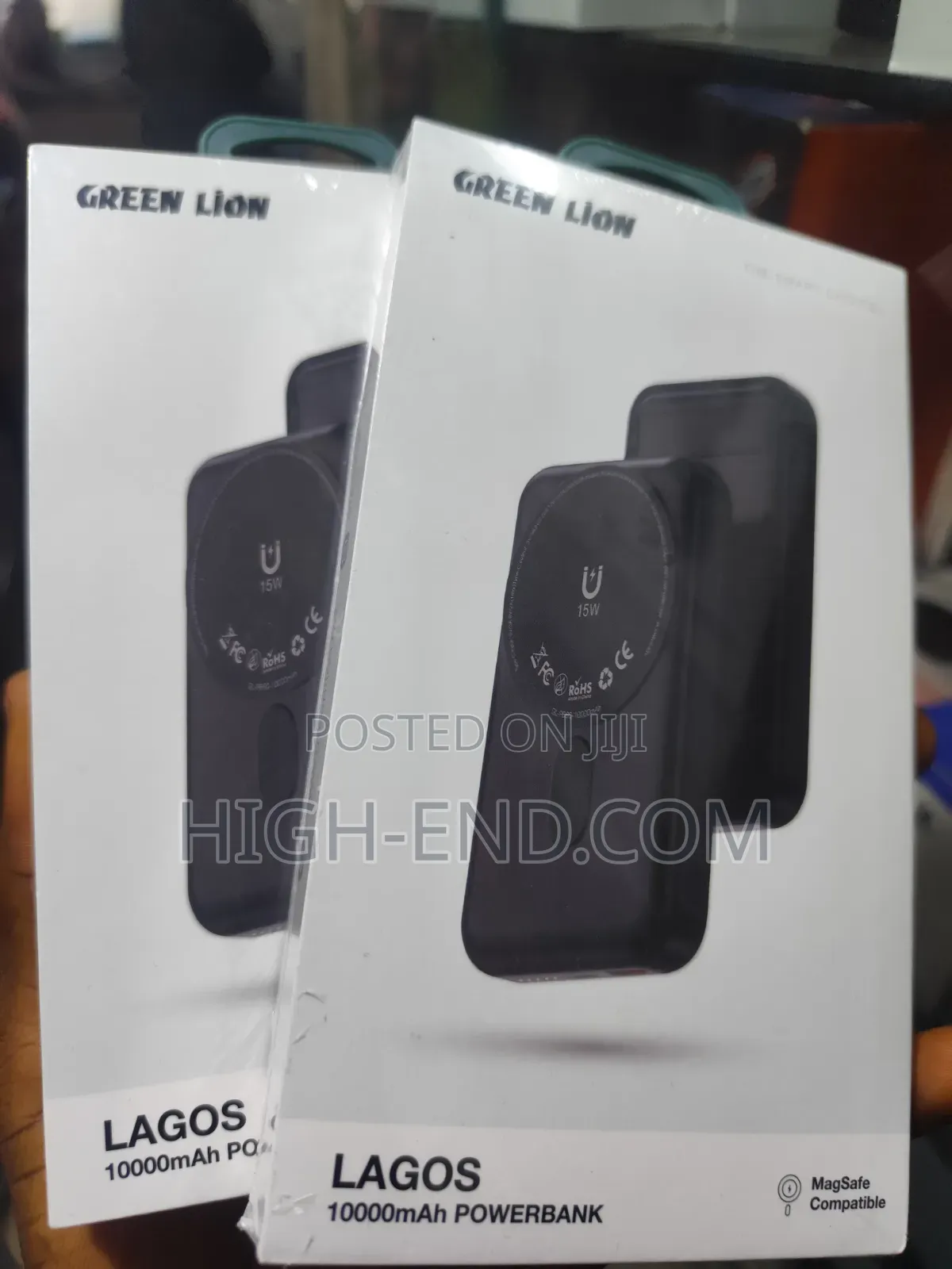 Green Lion Lagos 10000mah (Gl-Pb60) Wireless Magsafe Power Bank