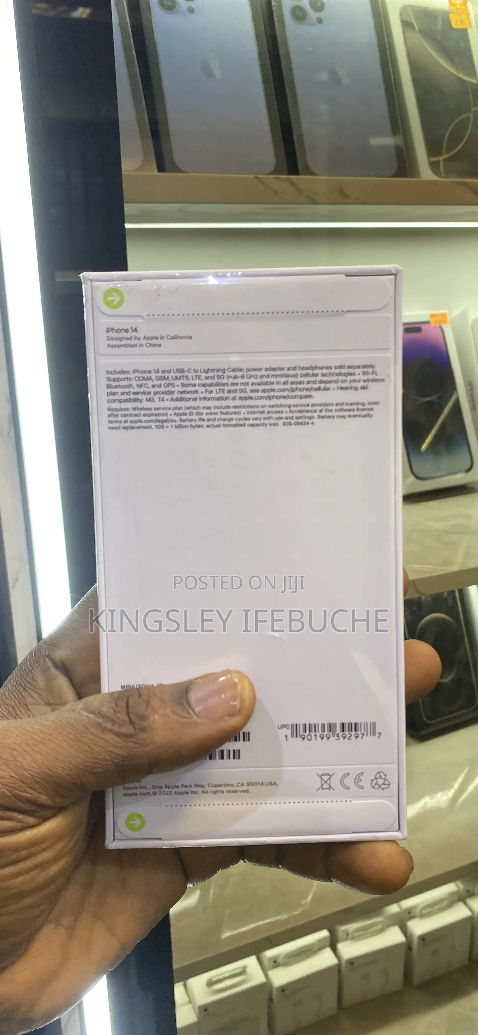 New Apple iPhone 14 256 GB Purple