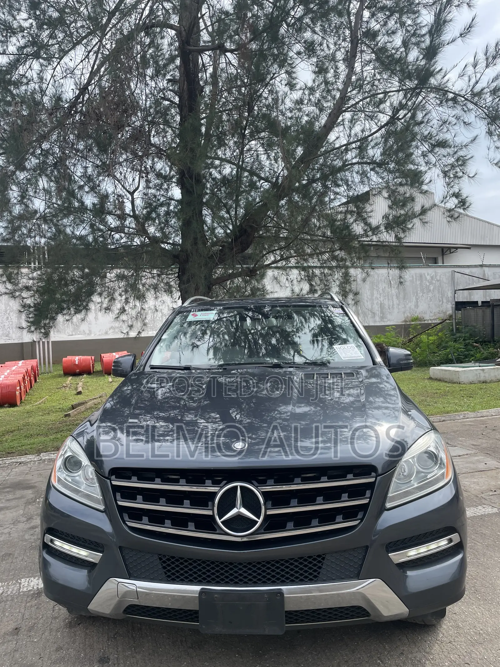 Mercedes-Benz M Class ML350 4MATIC 4dr SUV AWD (3.5L 6cyl 7A) 2015 Gray