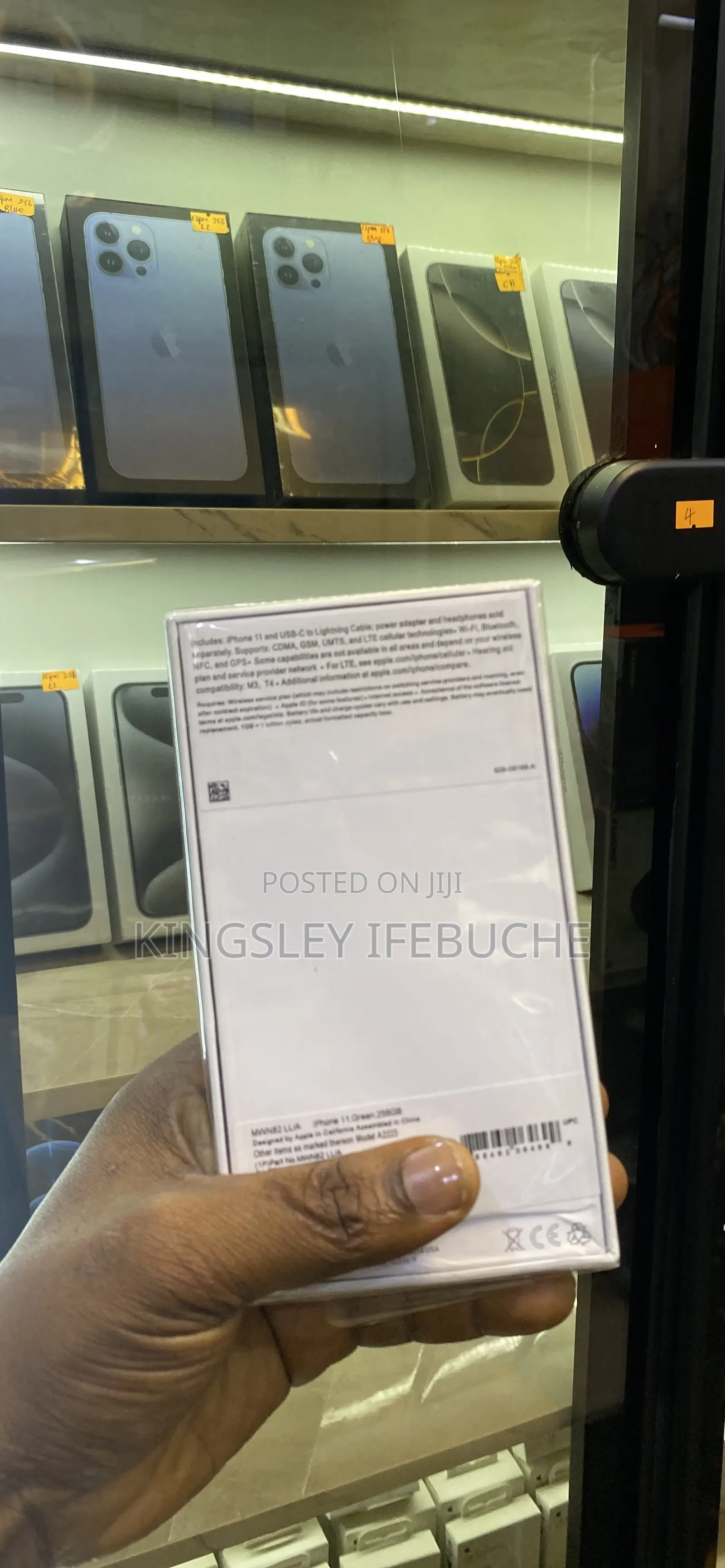 New Apple iPhone 11 256 GB Green