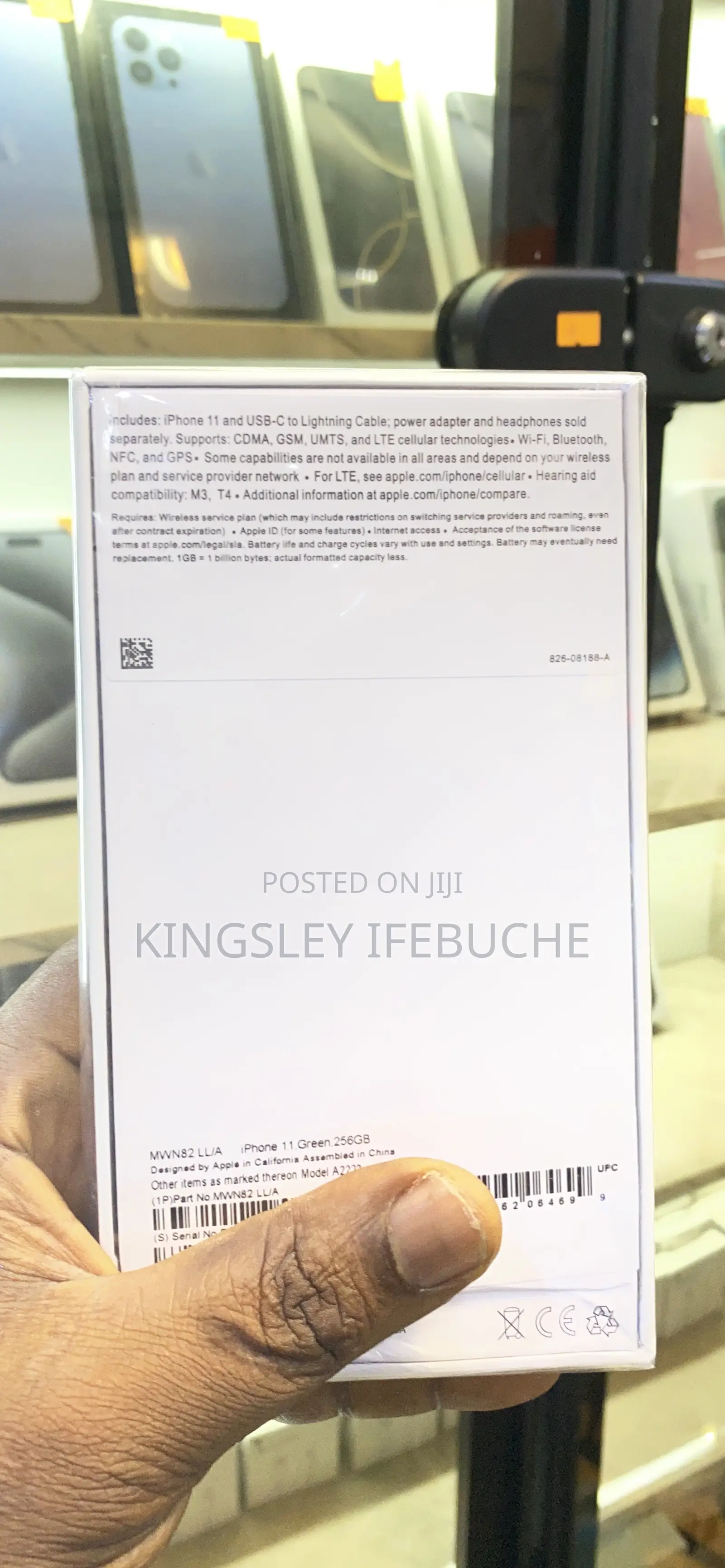 New Apple iPhone 11 256 GB Green