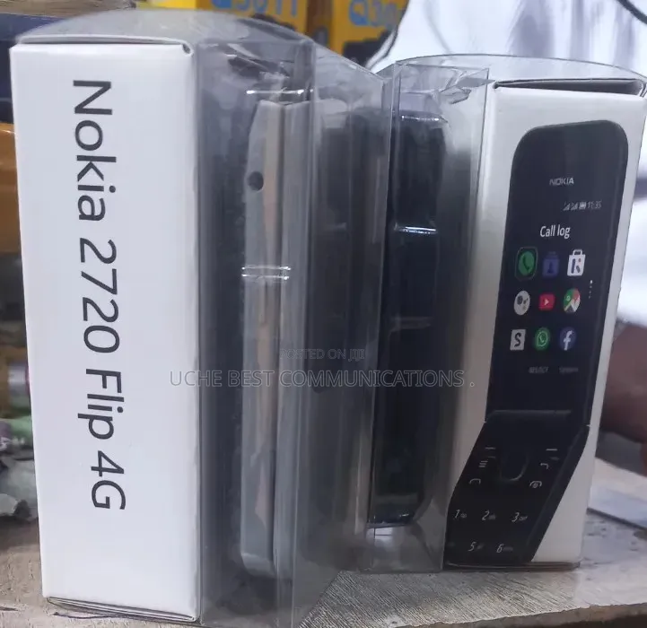 New Nokia 2720 Flip 512 GB Black