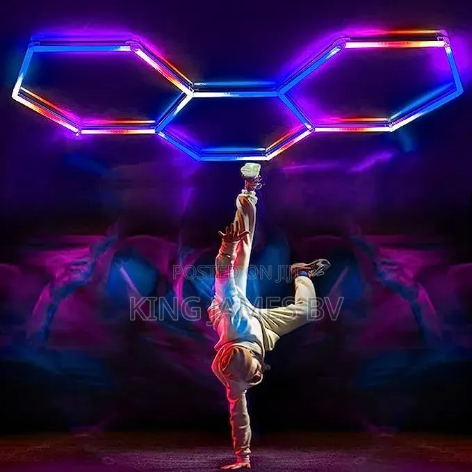 RGB Hexagon Light – Modern Decorative Led Wall Lighting