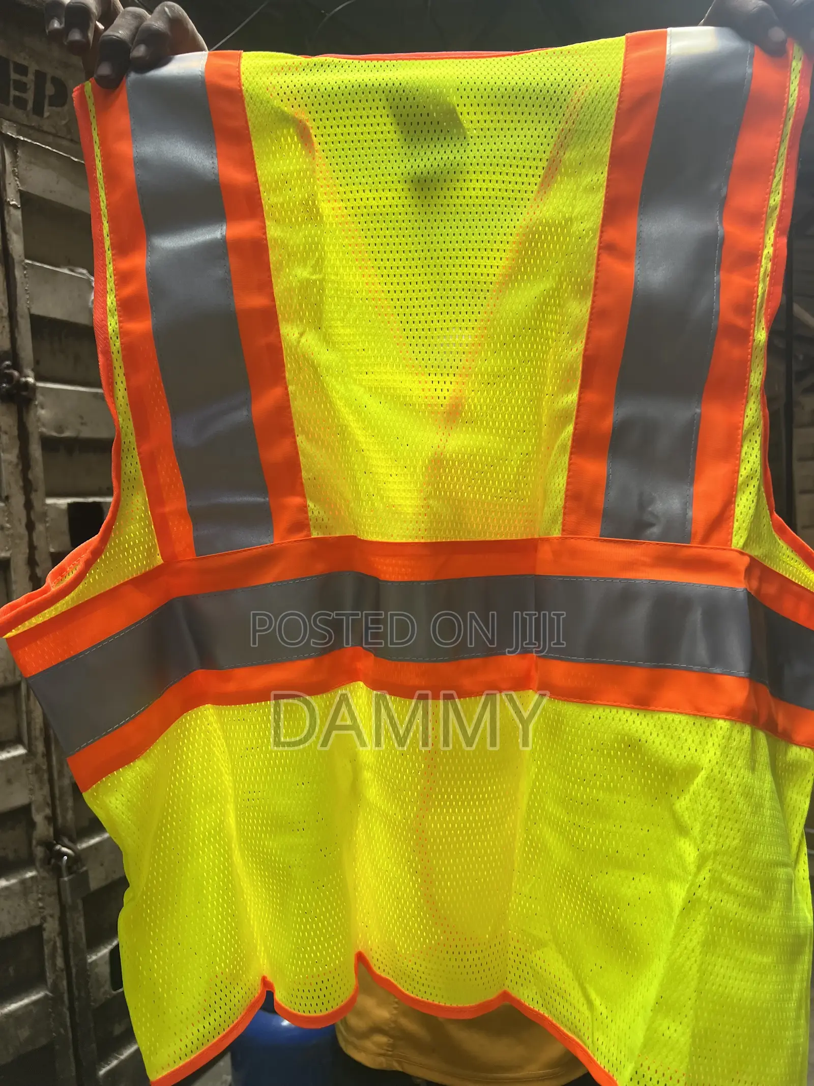 Yellow And Orange Safety Vest