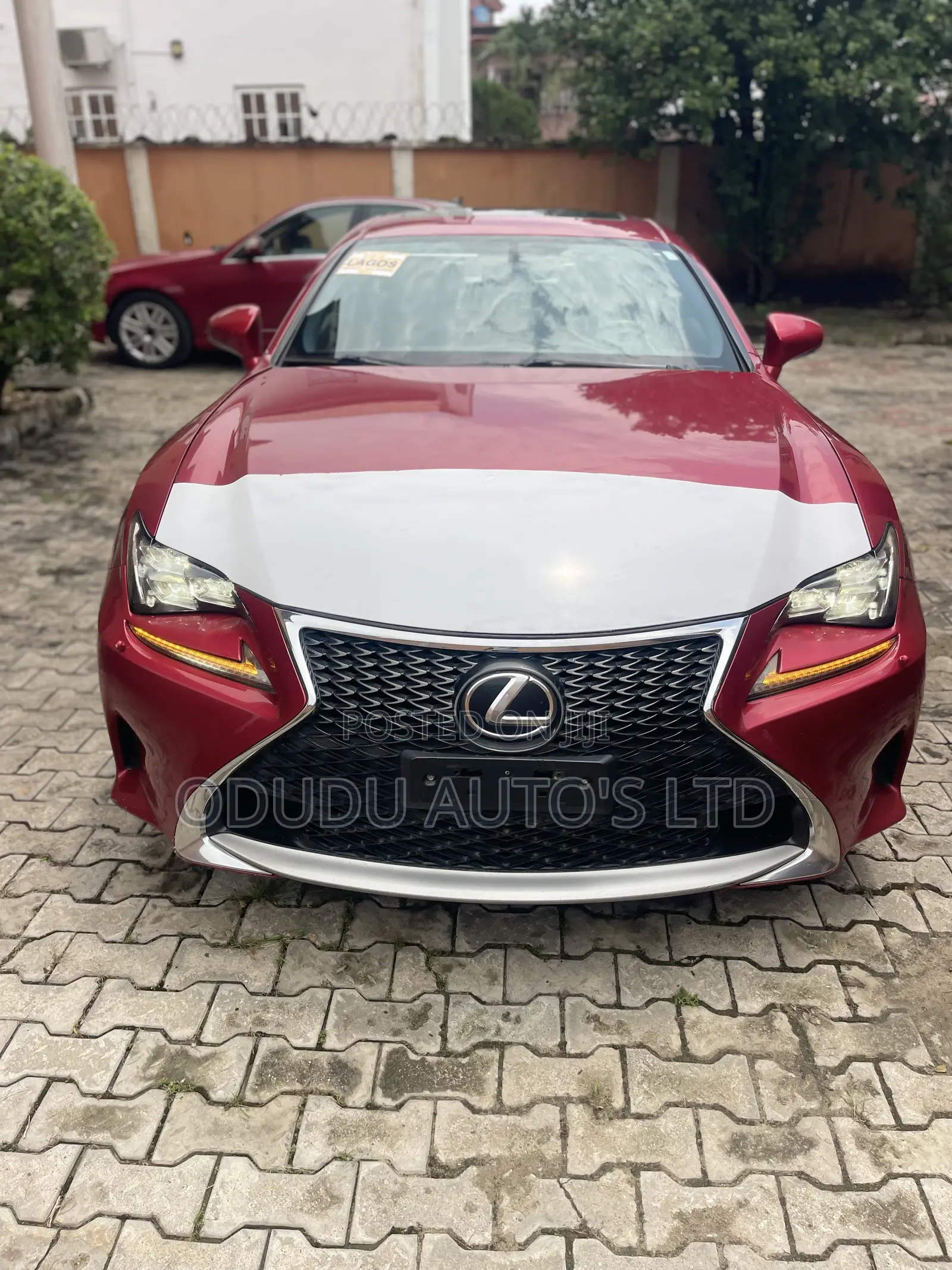Lexus RC 350 AWD 2015 Red