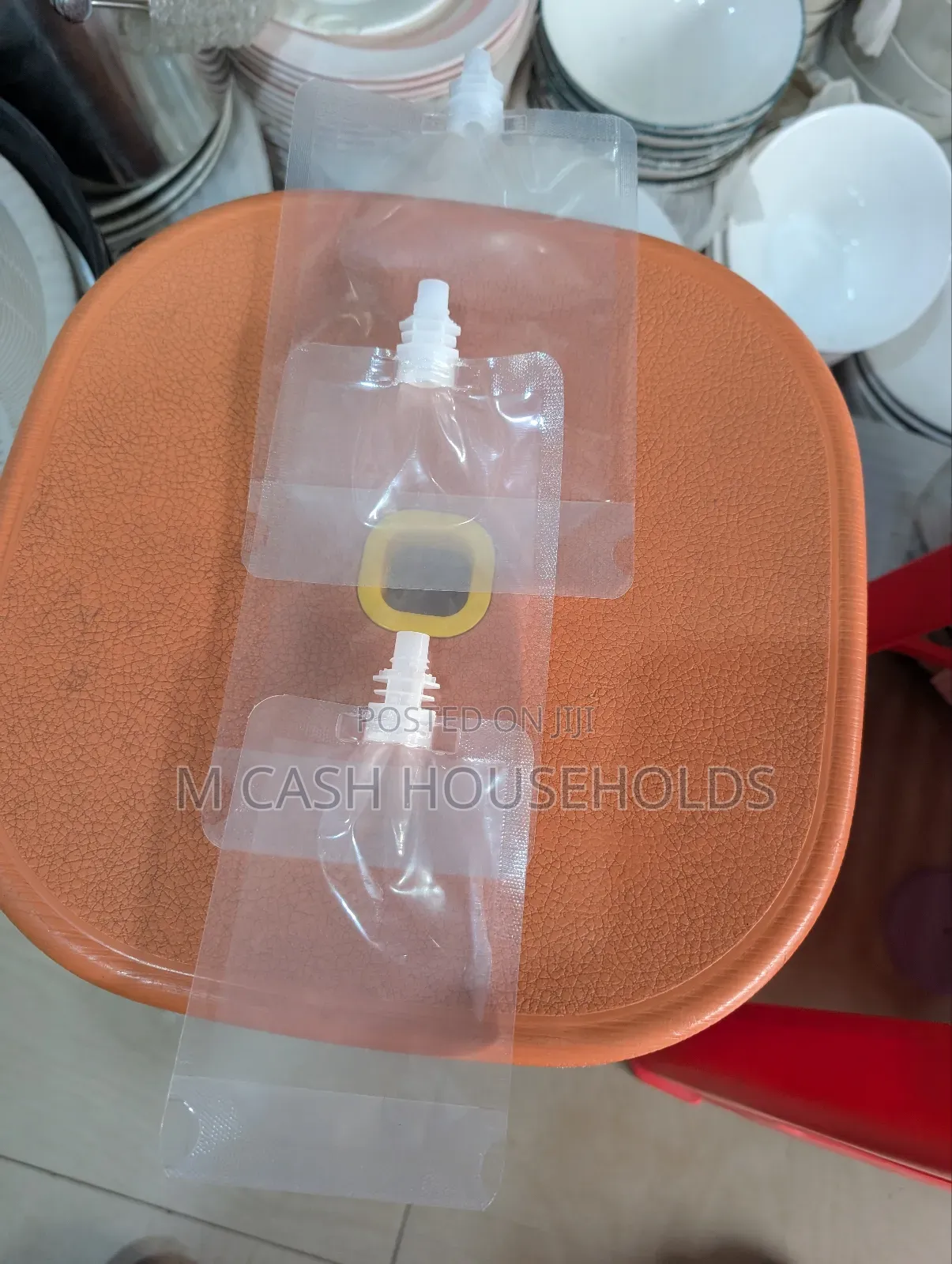 50pcs Clear Beverage Liquid Juice Bottles-Reusable