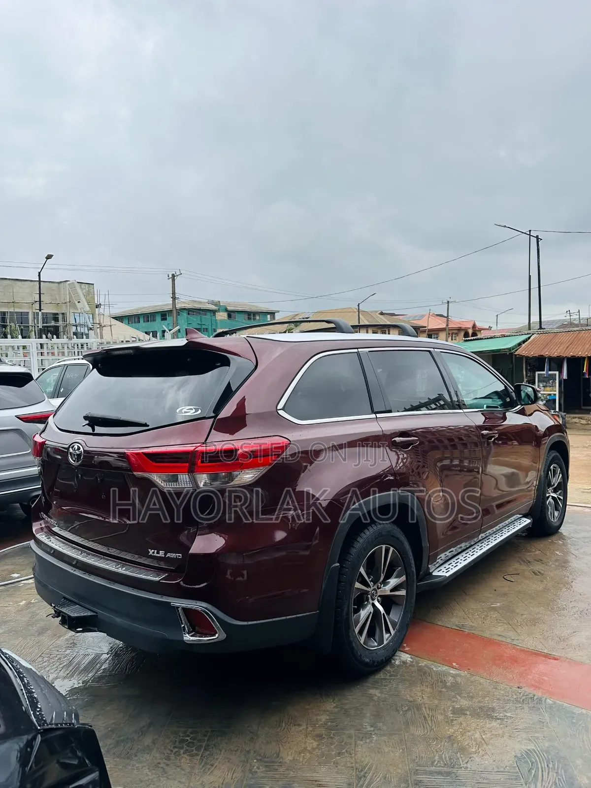 Toyota Highlander XLE V6 4x4 (3.5L 6cyl 6A) 2016 Burgundy