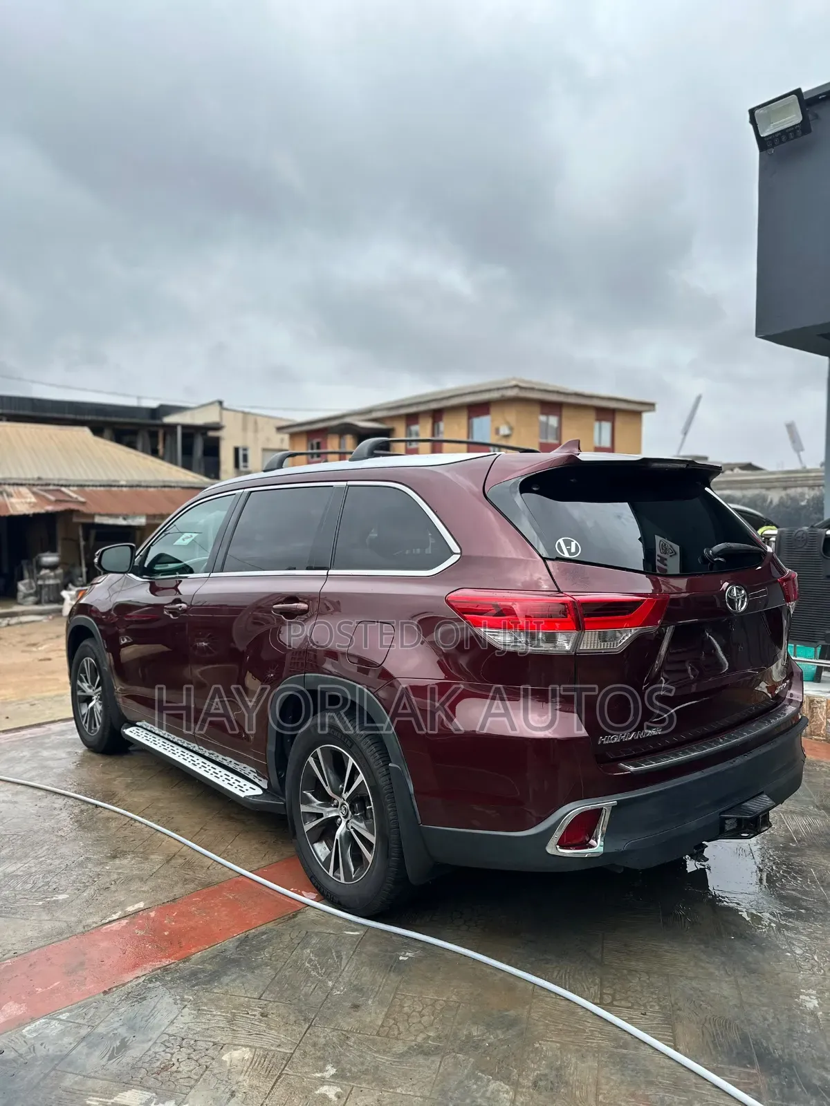 Toyota Highlander XLE V6 4x4 (3.5L 6cyl 6A) 2016 Burgundy