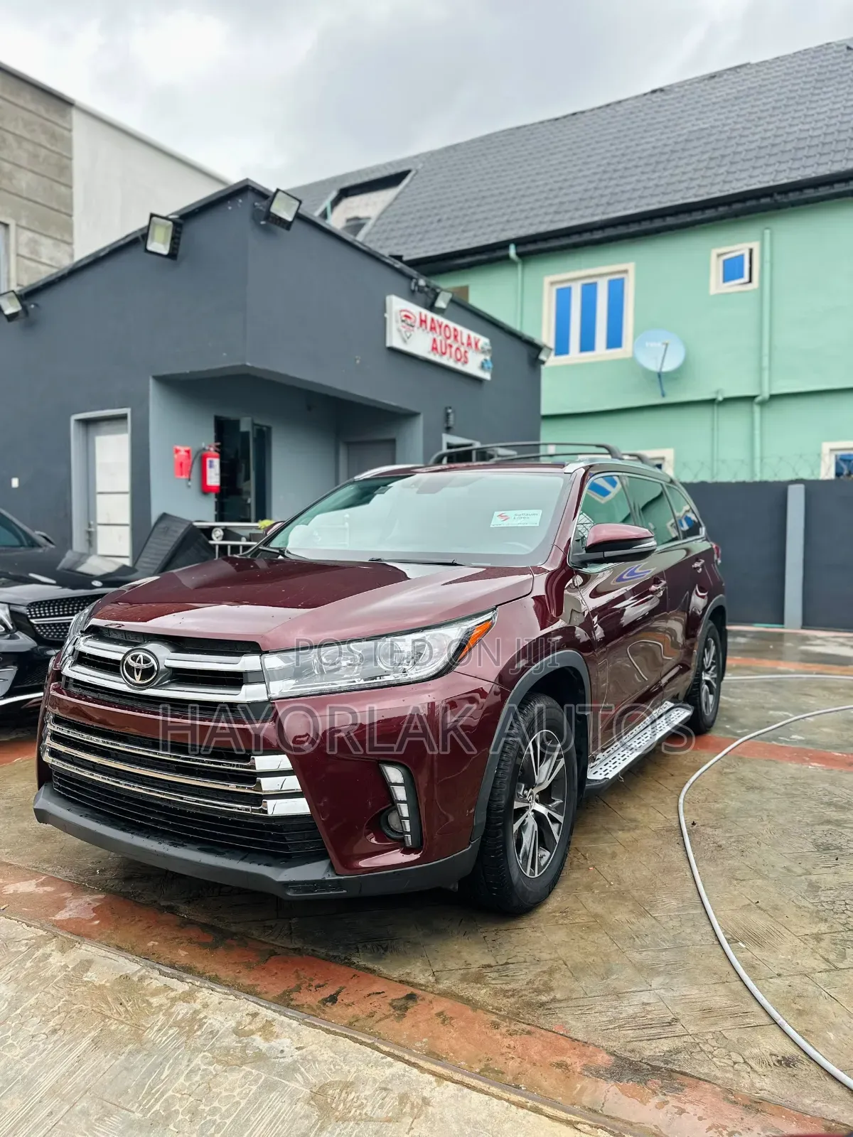 Toyota Highlander XLE V6 4x4 (3.5L 6cyl 6A) 2016 Burgundy
