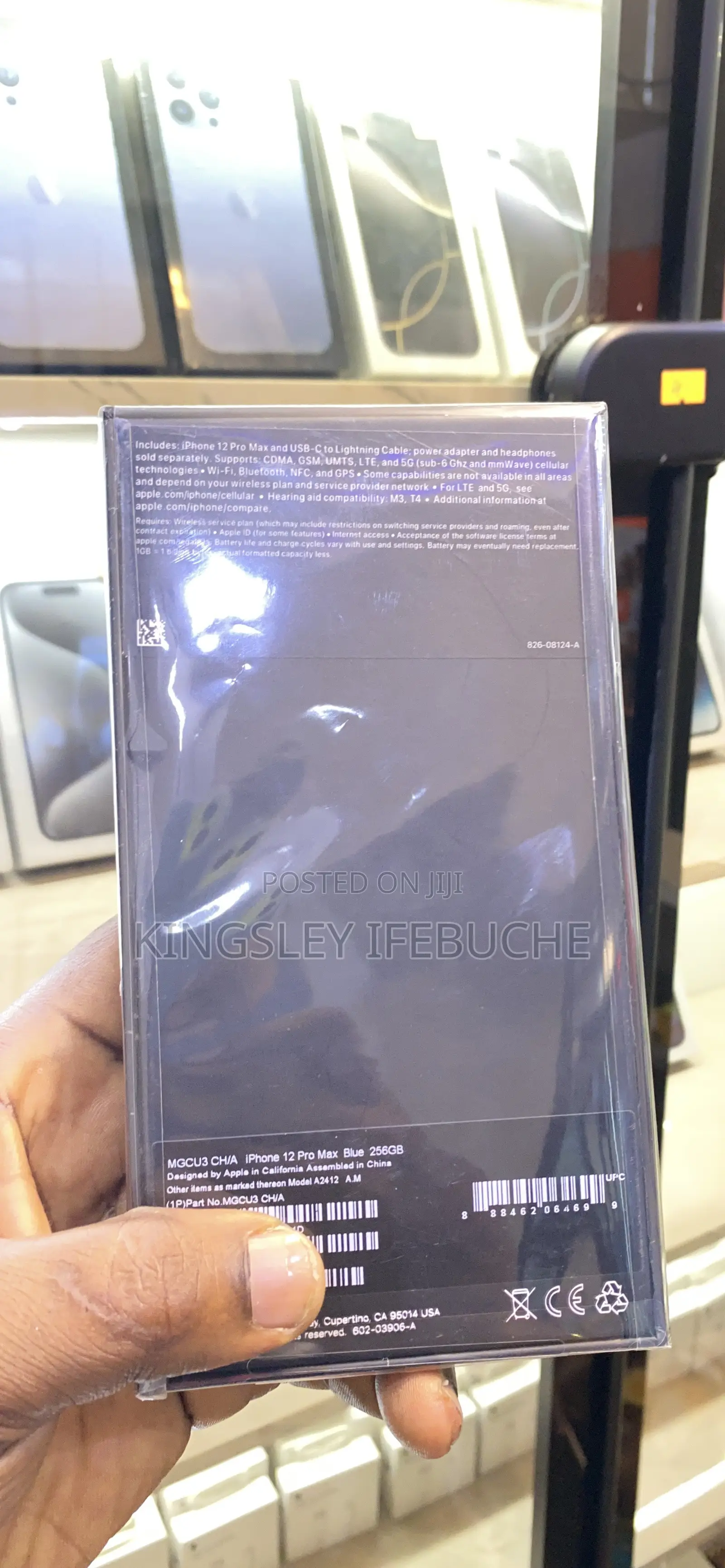 New Apple iPhone 12 Pro Max 256 GB Blue